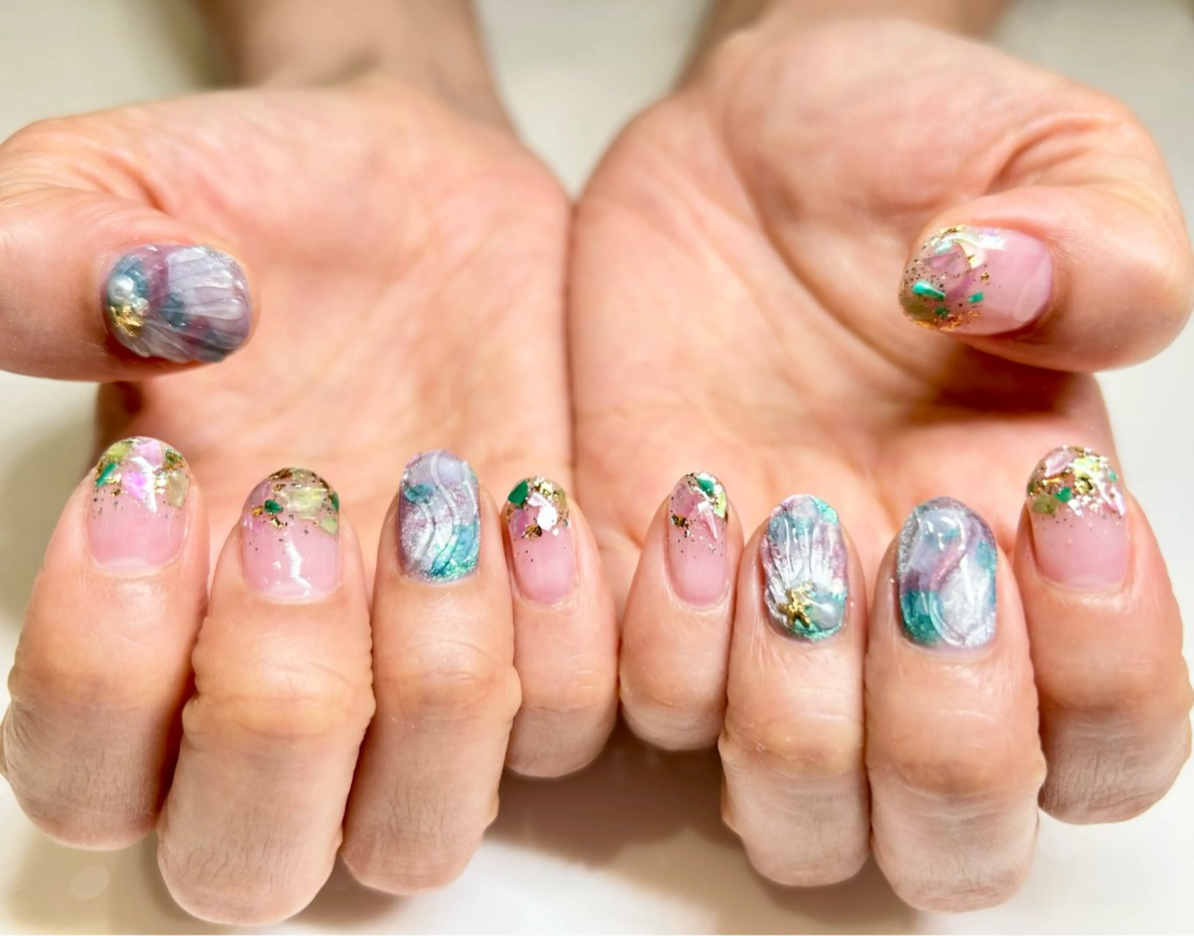 ネイル grandage repos所属・Saori grandageのネイルデザイン