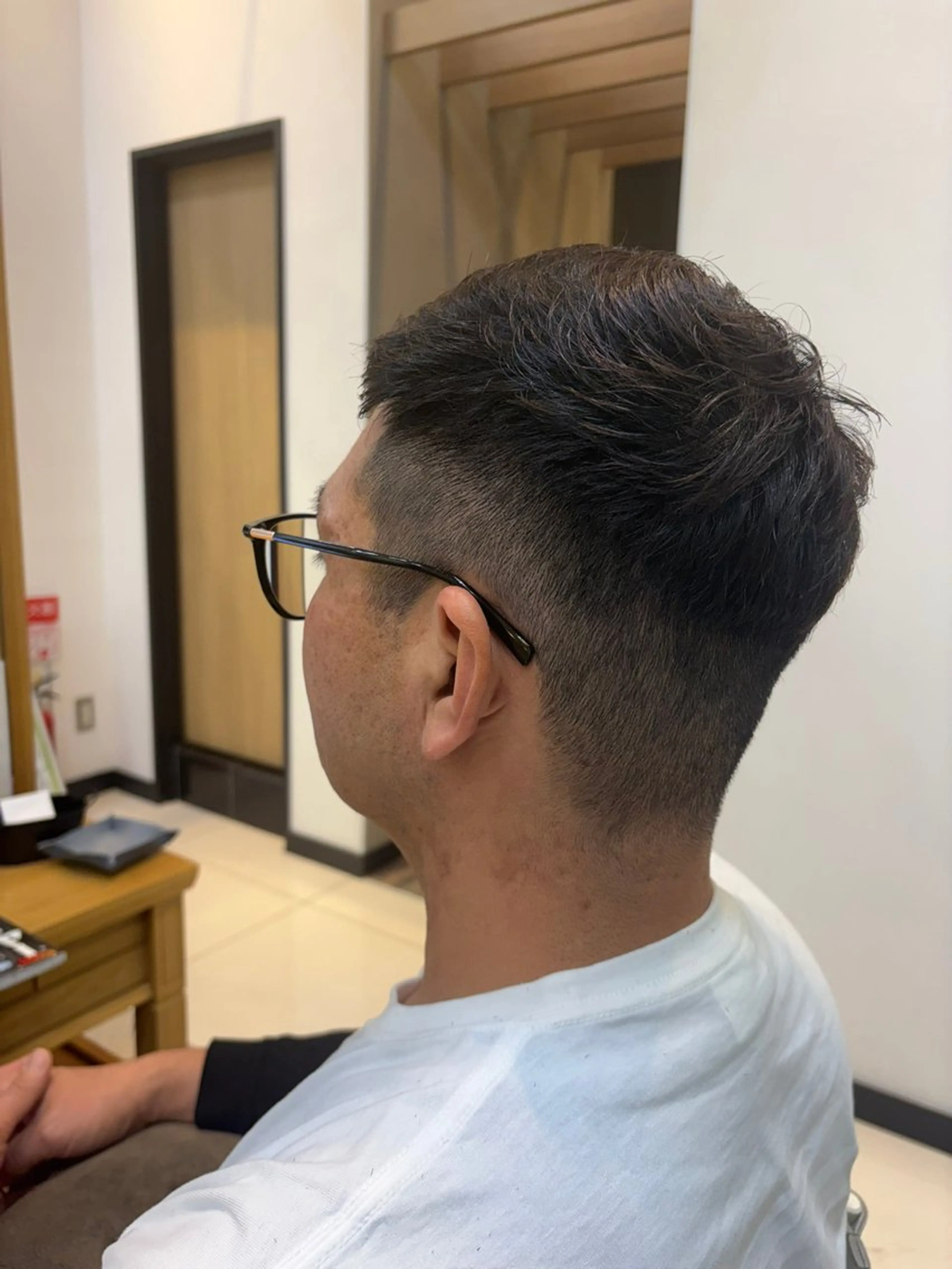 ショート 岡 拓実のヘアスタイル