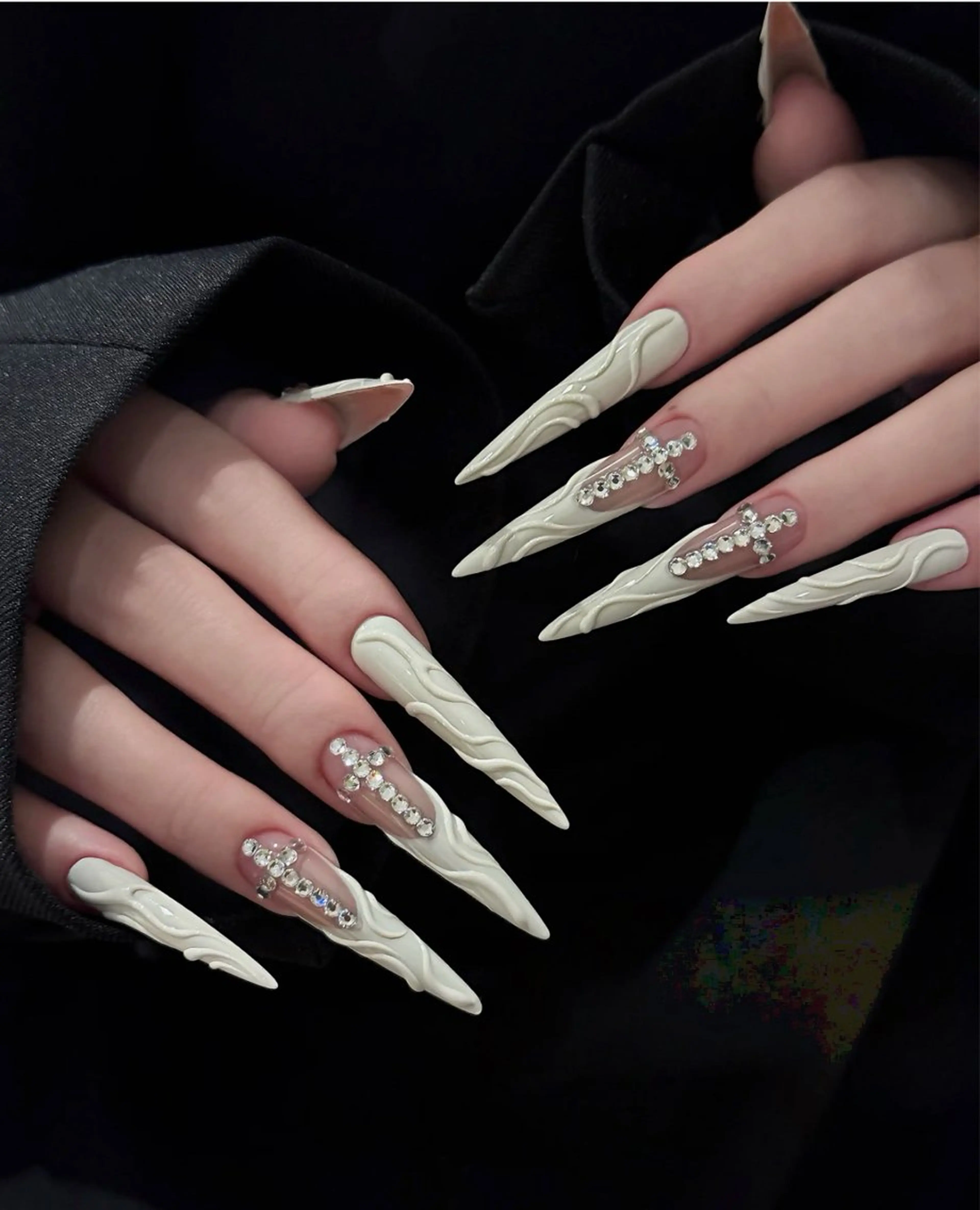 ネイル ハンドネイル 長さだし専門店 M2　rikaのネイルデザイン