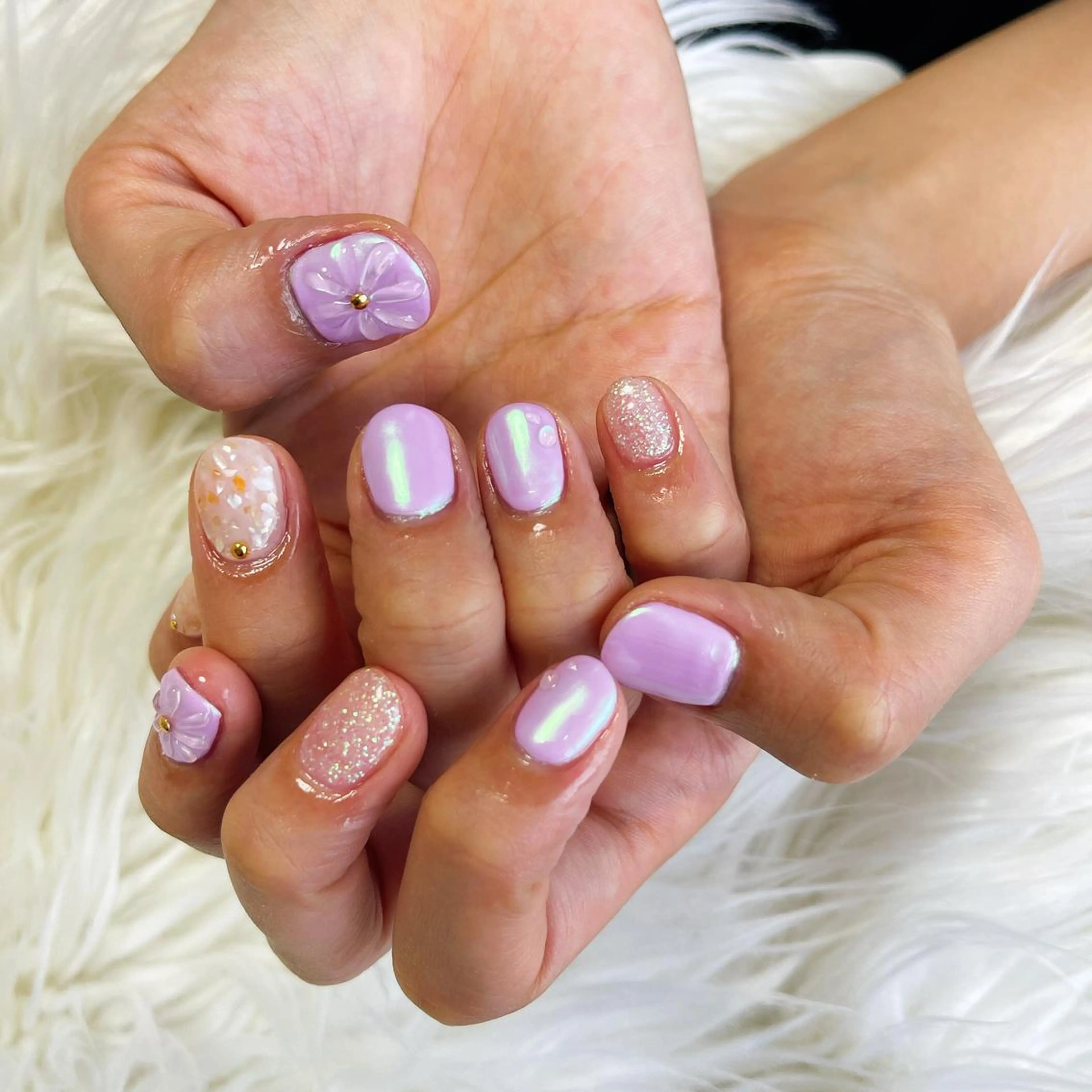 ショート ハンドネイル celica所属・松田 由真のネイルデザイン