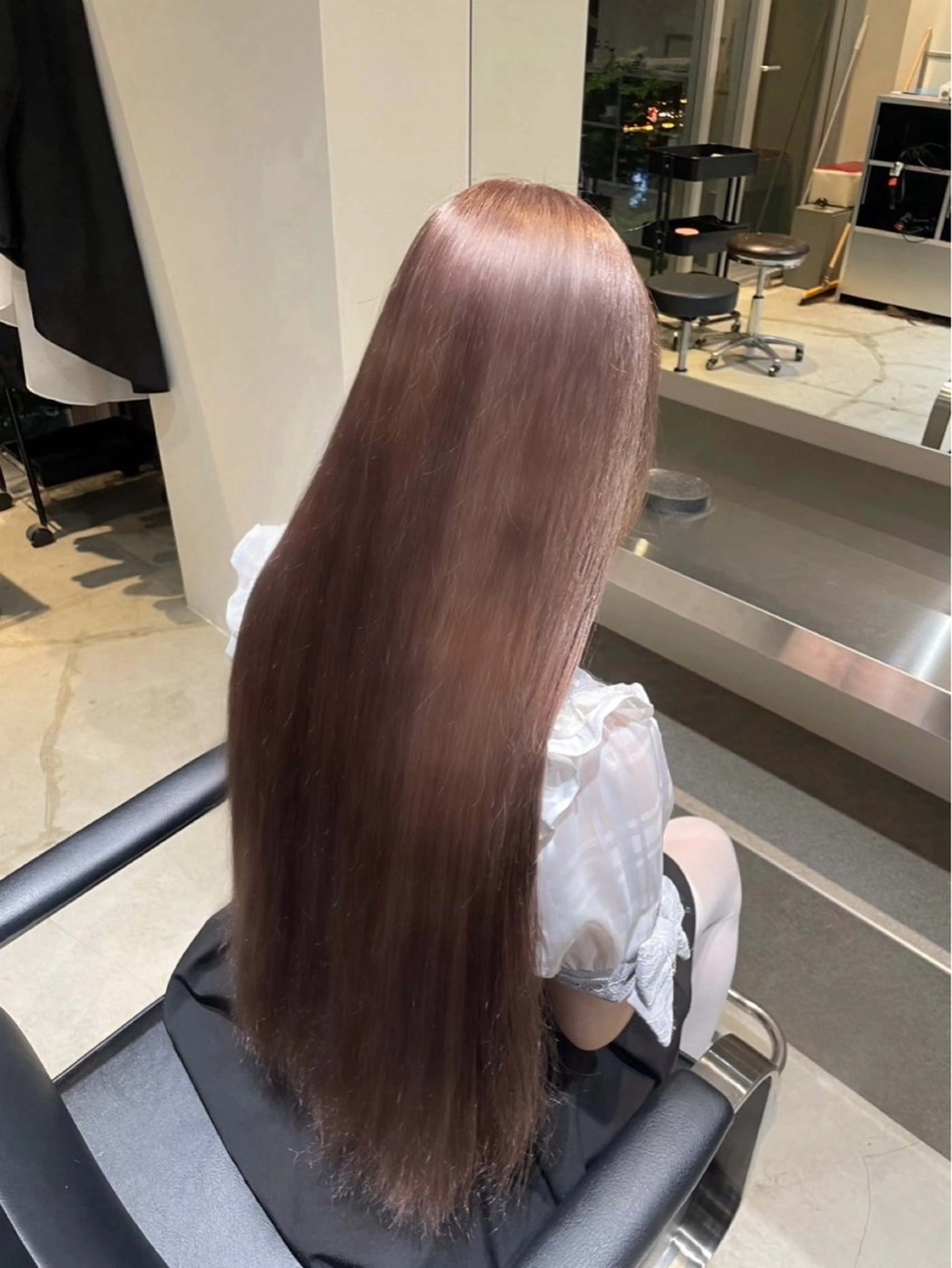 ロング カラー ヘアカラー トリートメント カラー🌈／ 髪質改善✨／凜太郎のヘアスタイル