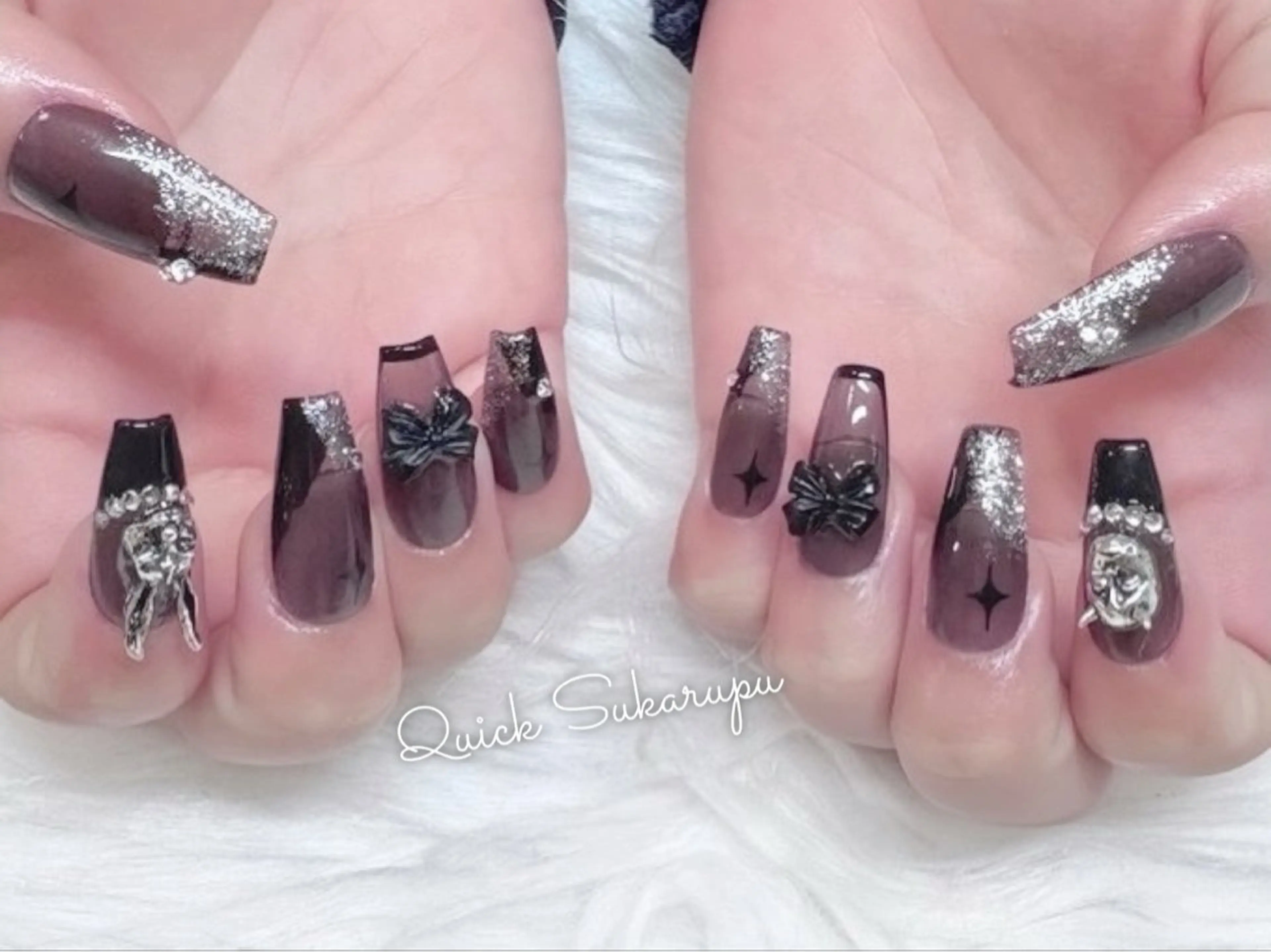 ネイル ハンドネイル Quick Sukarupu新宿のネイルデザイン