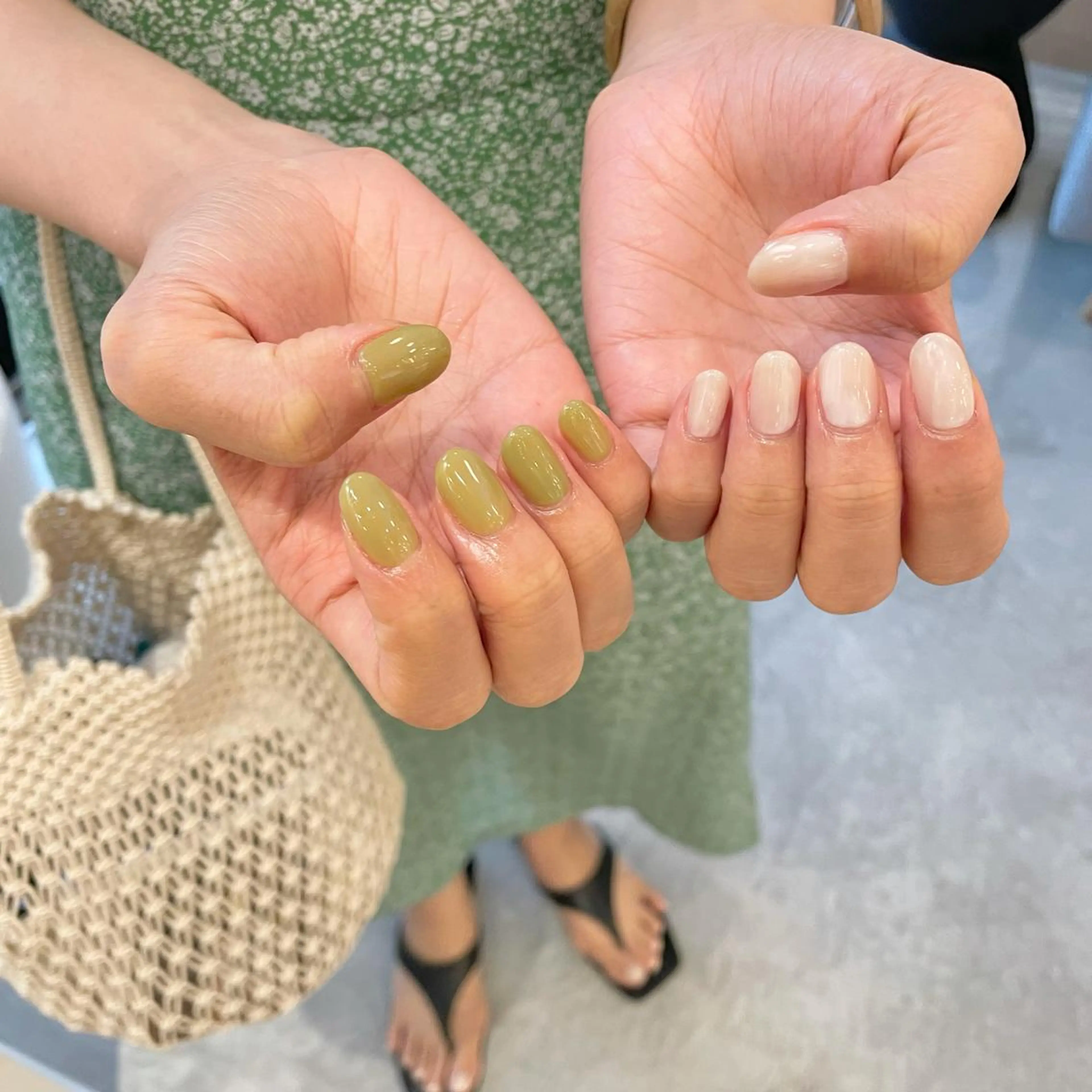 🟠ご新規様【ハンドオフ有】ワンカラーorグラデーション/カラー追加¥550の写真