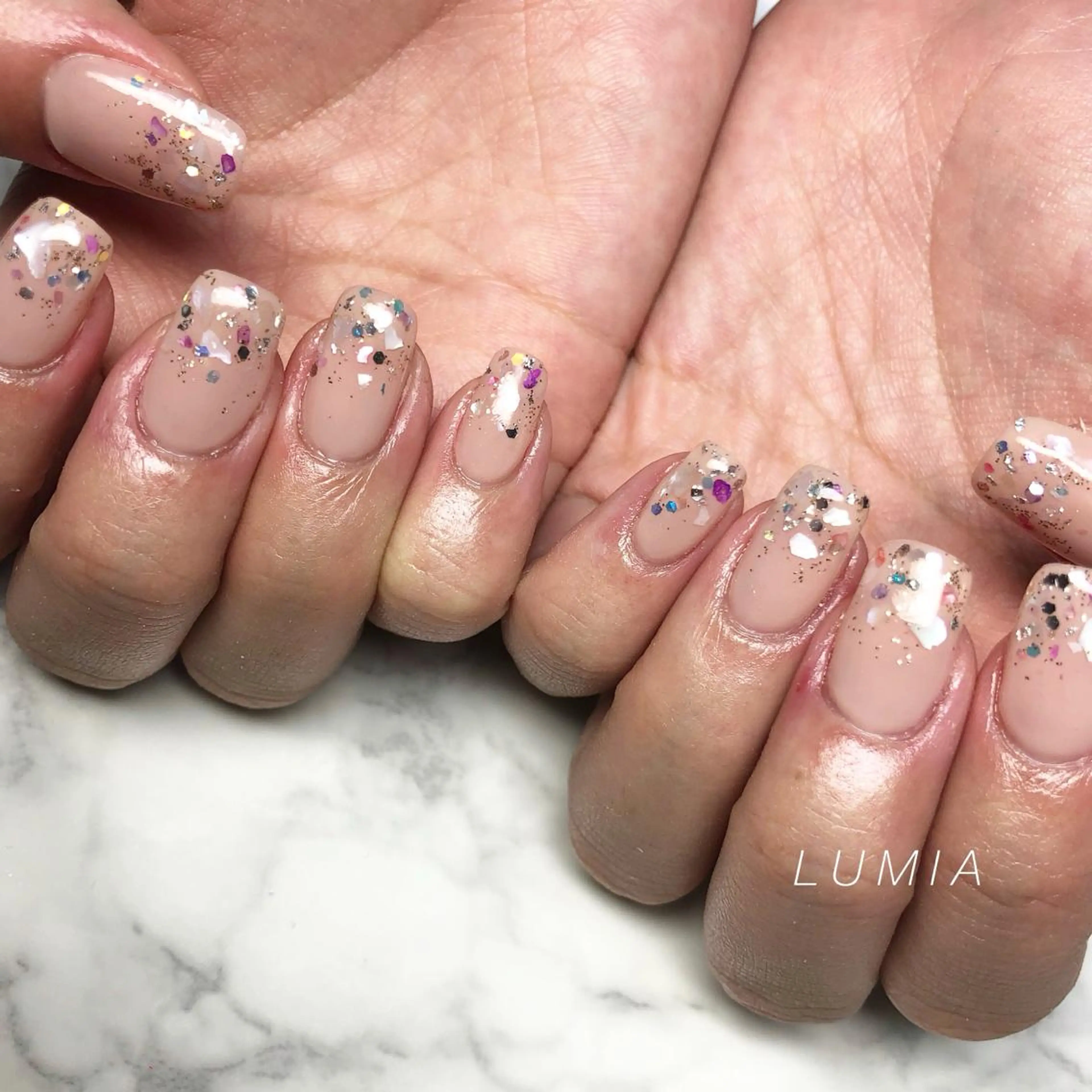 ネイル nail&eyelash Rine所属・Rine 放出 (リネ)のネイルデザイン