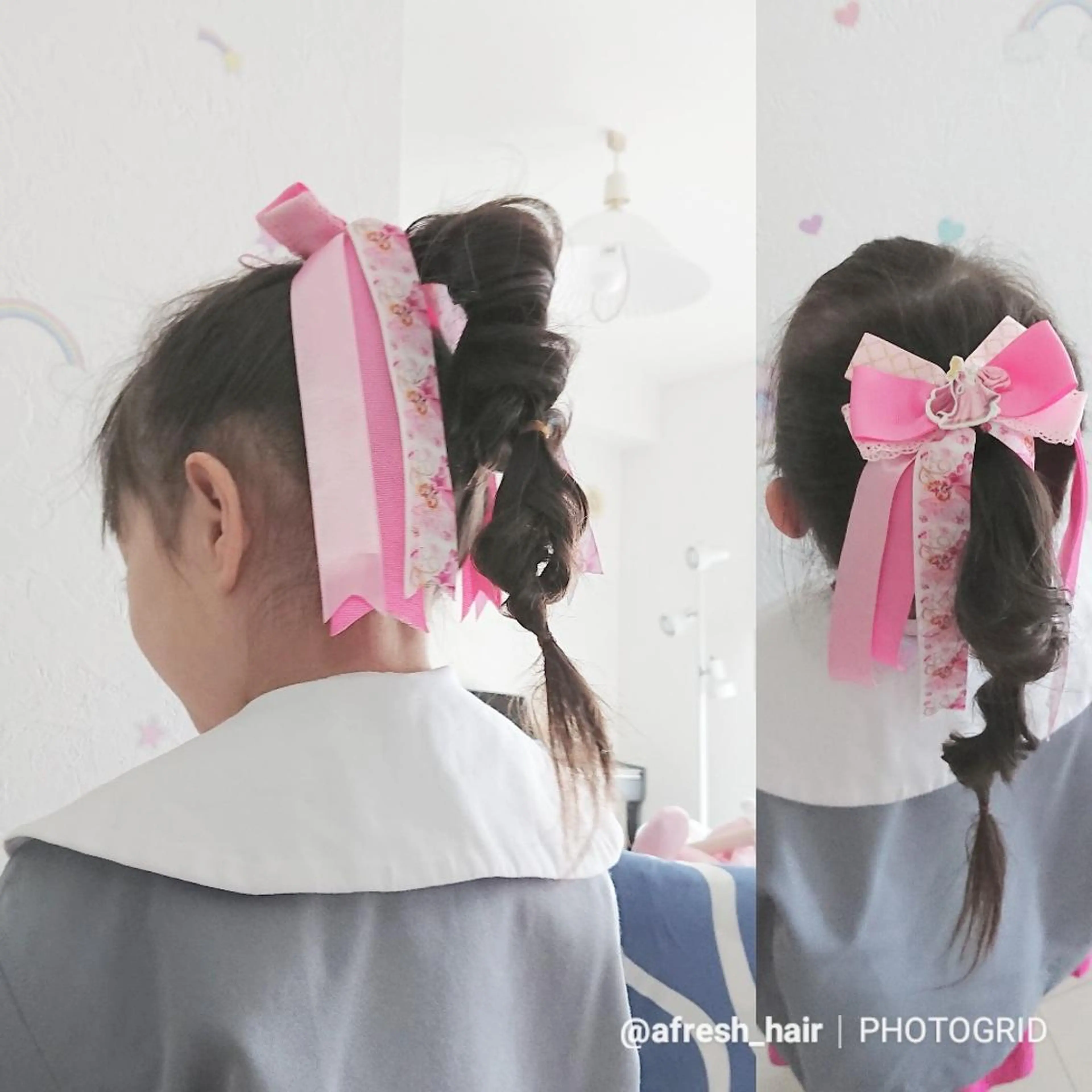 ヘアアレンジ セミロング 先田 祐介のヘアスタイル