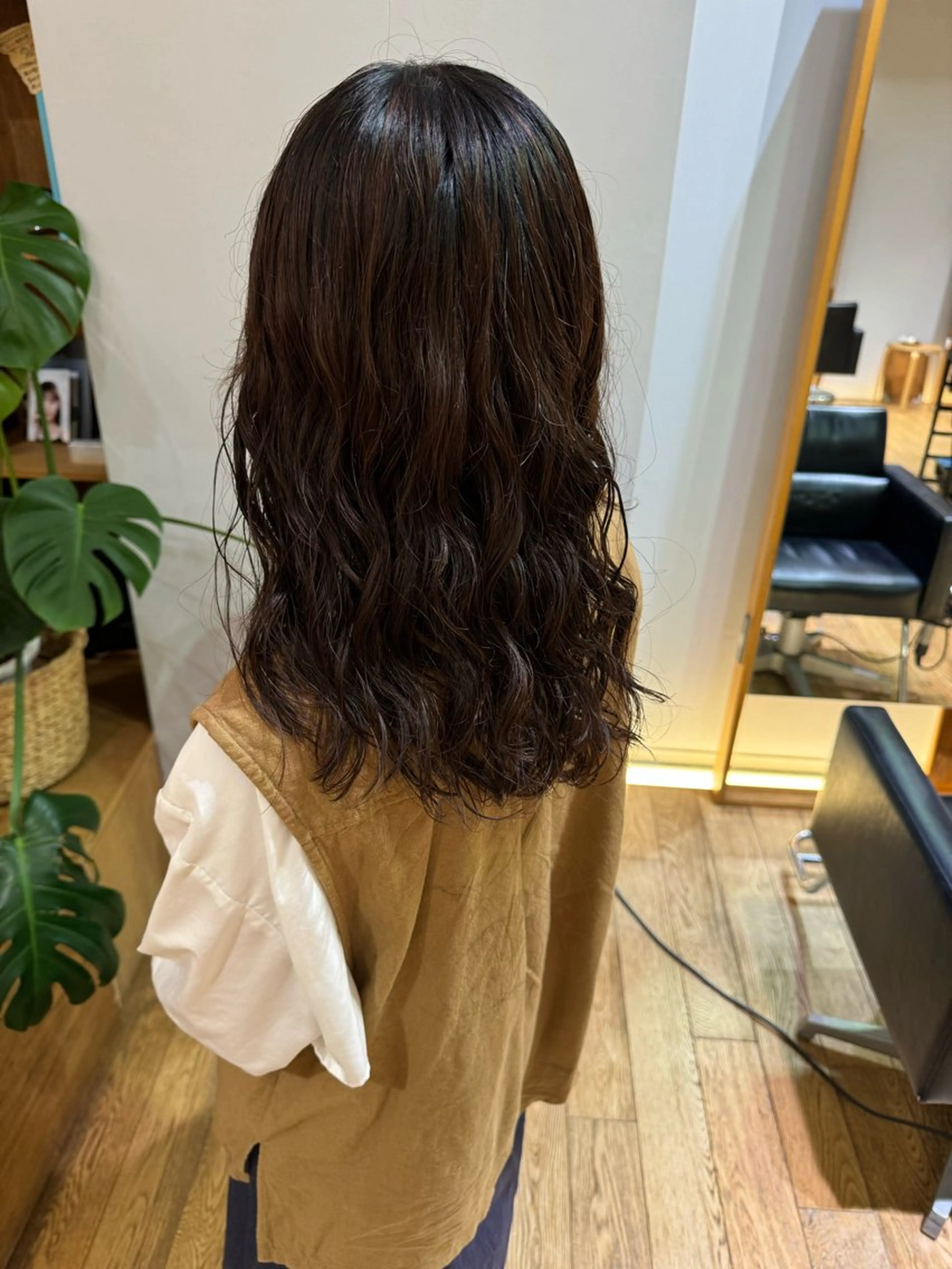 セミロング パーマ セミロングパーマ 【モデル募集中】 ななこのヘアスタイル