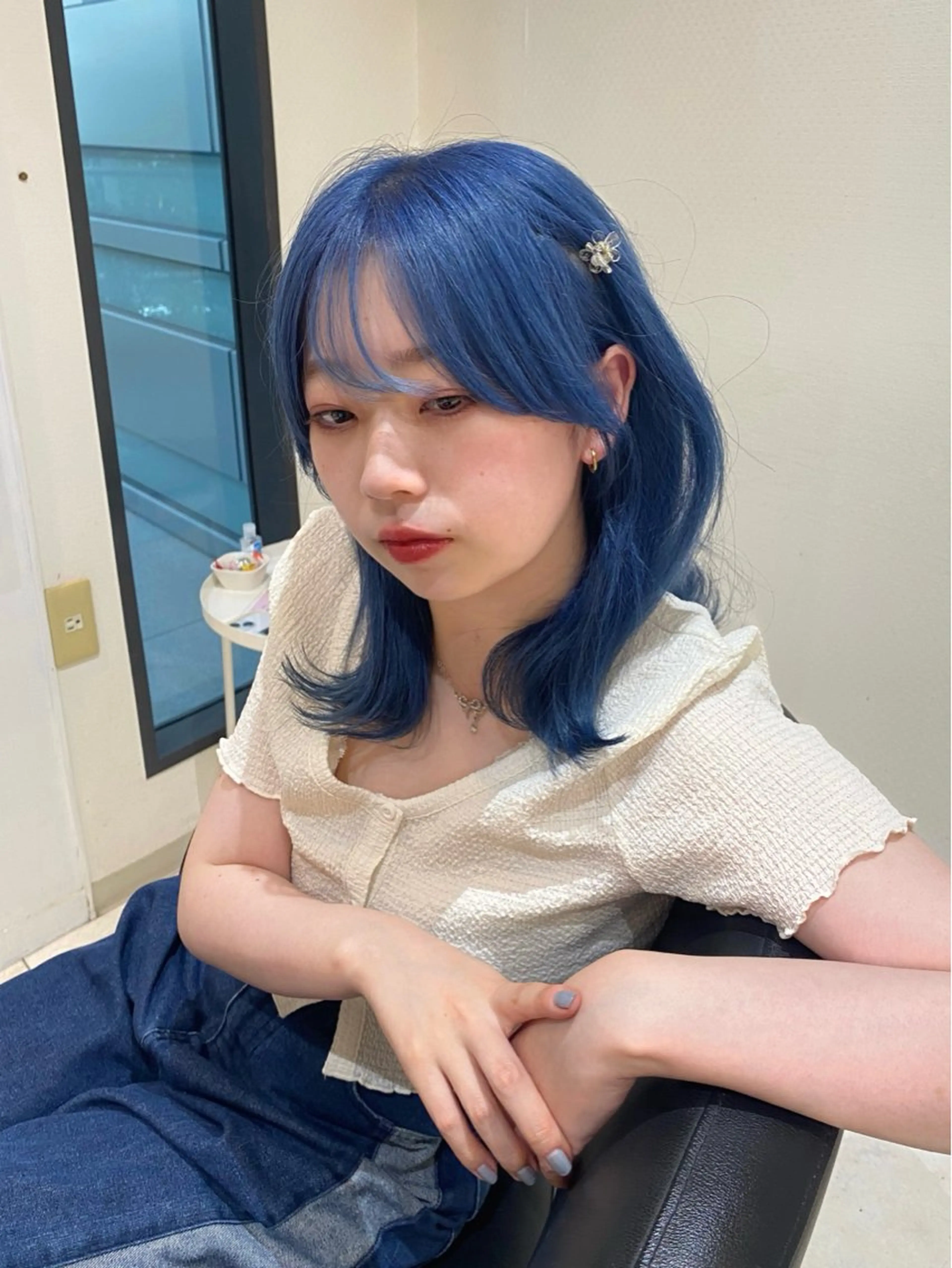 ミディアム カラー カット ヘアカラー トリートメント mai / linoah˚✧のヘアスタイル