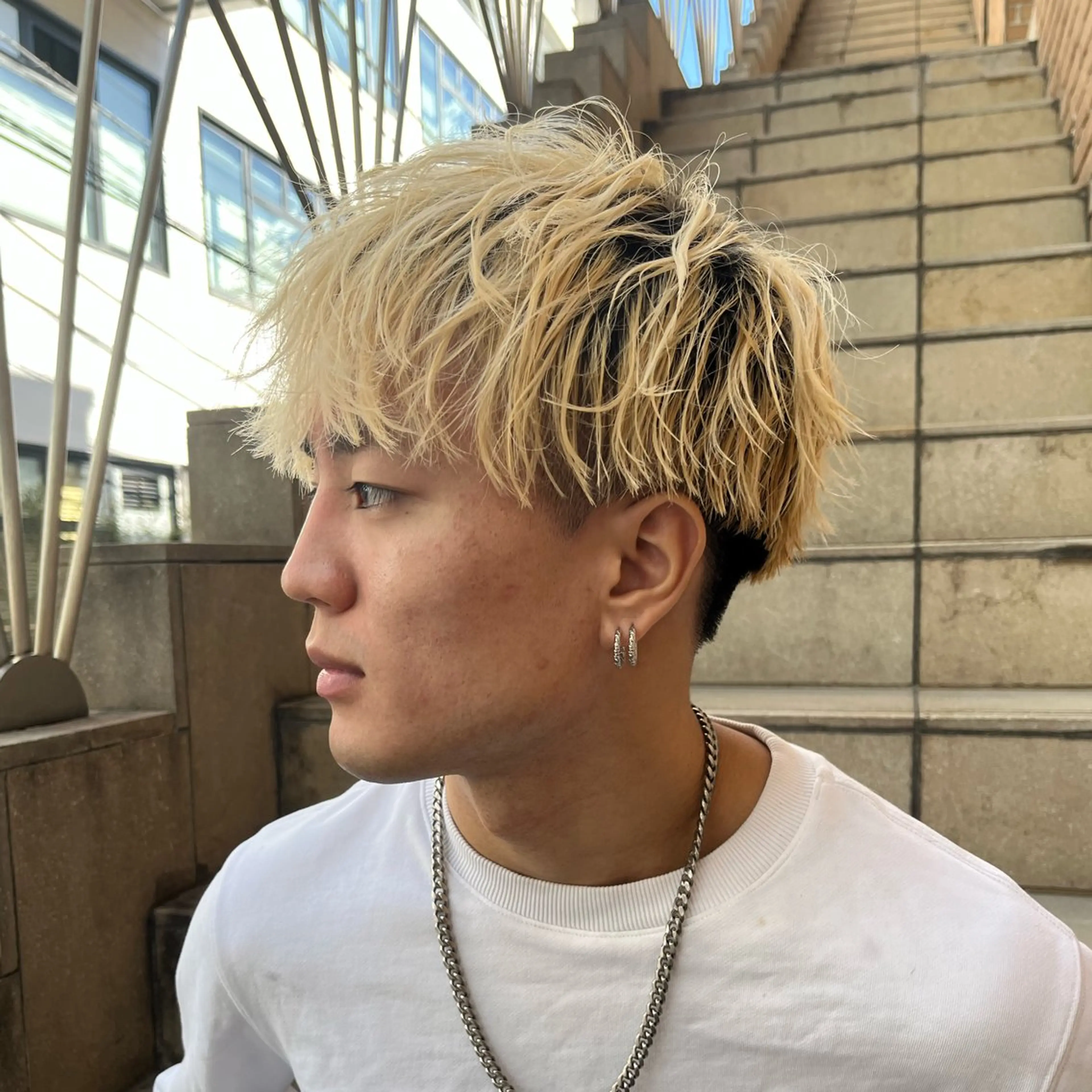 ショート カラー メンズ メンズ特化/韓国風/ SHINOBUのヘアスタイル