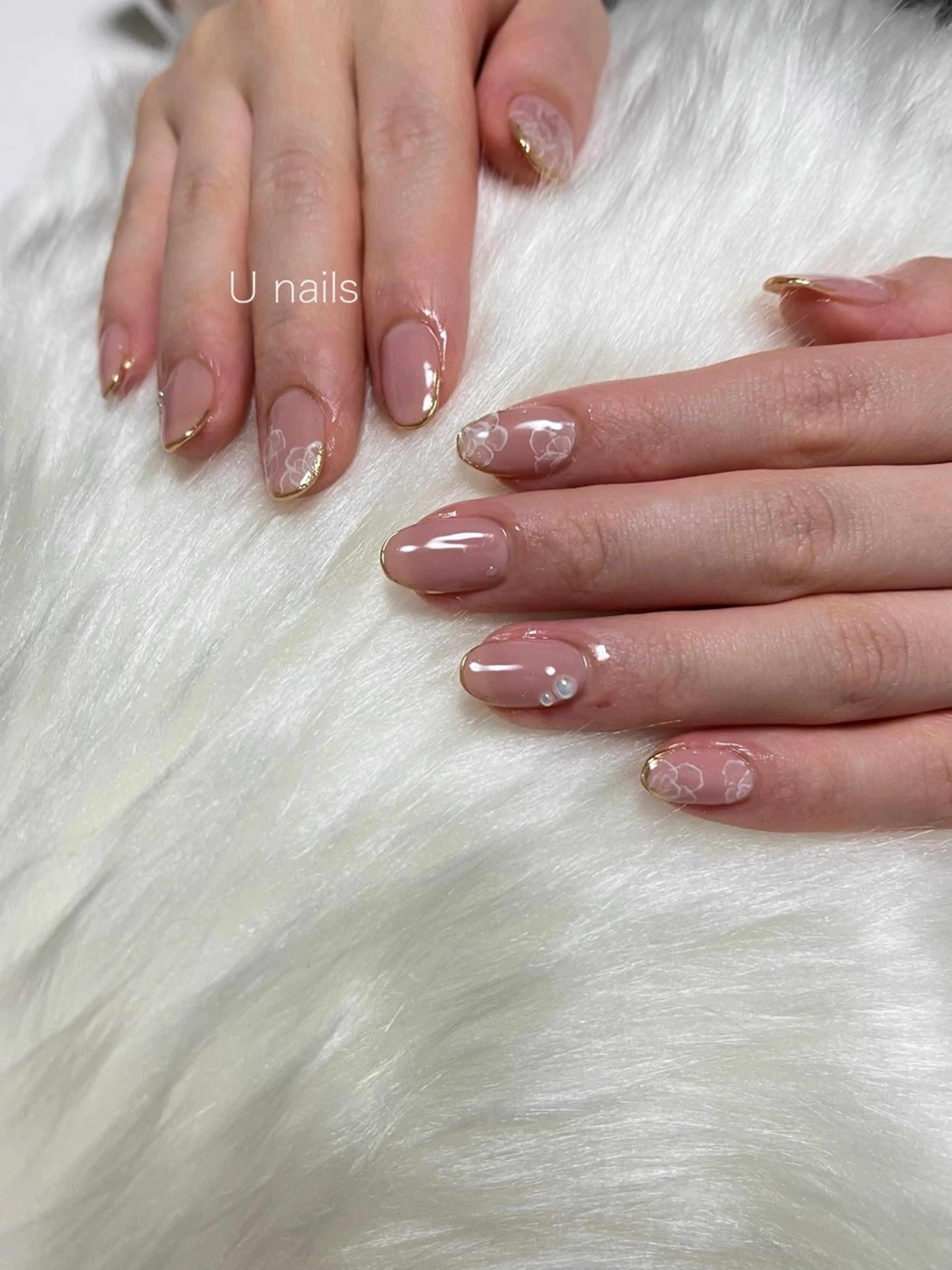 ネイル ブライダルネイル U nailsのネイルデザイン