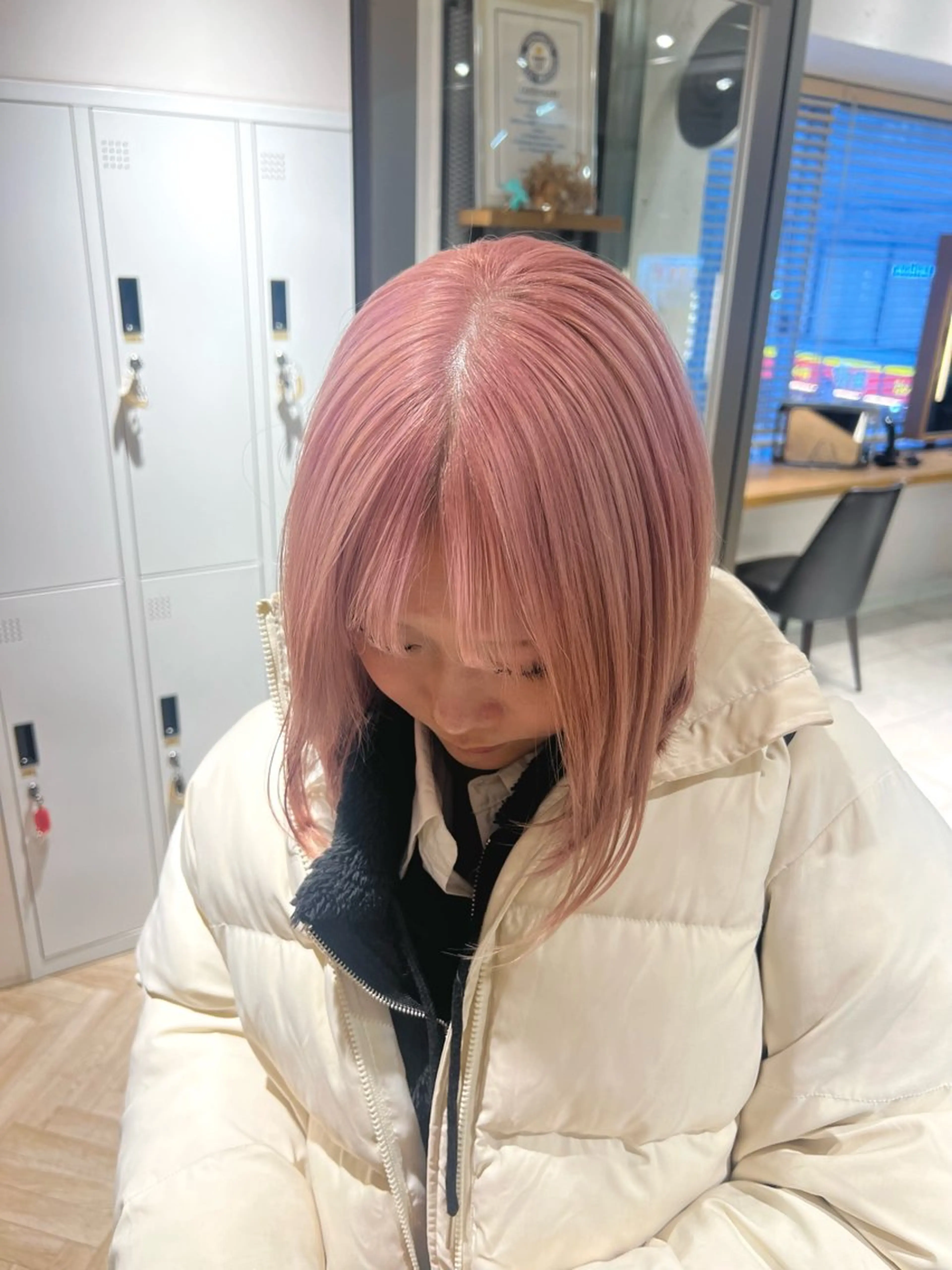 ショート SALOWIN川崎WEST店所属・🌷川崎/アレンジ/ 暖色ボブ/コトネ🌷のヘアスタイル