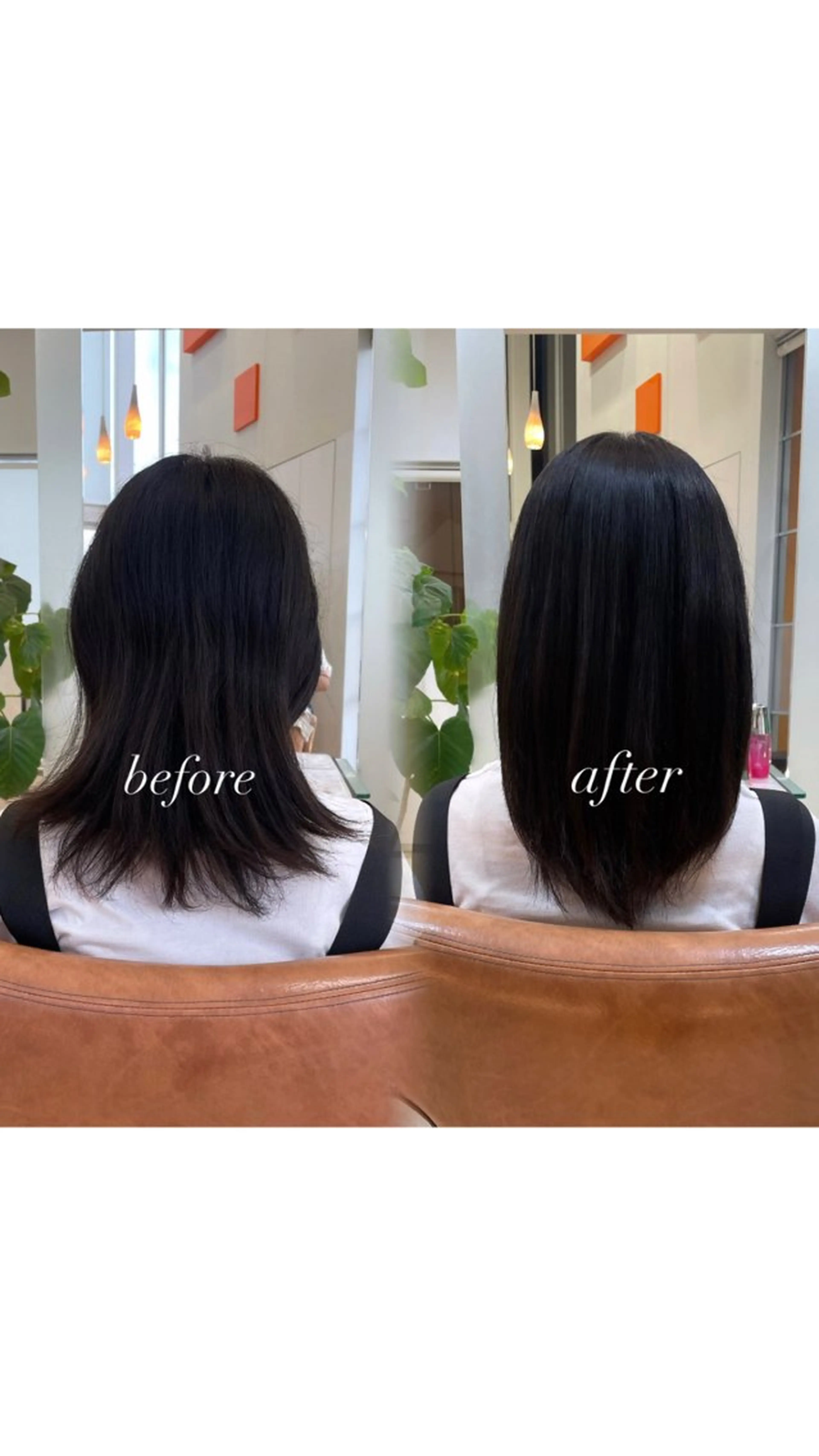 パーマ 入学式 卒業式のヘアスタイル 縮毛矯正 透明感モテカラー🎀 ／𝐦𝐨𝐞のヘアスタイル