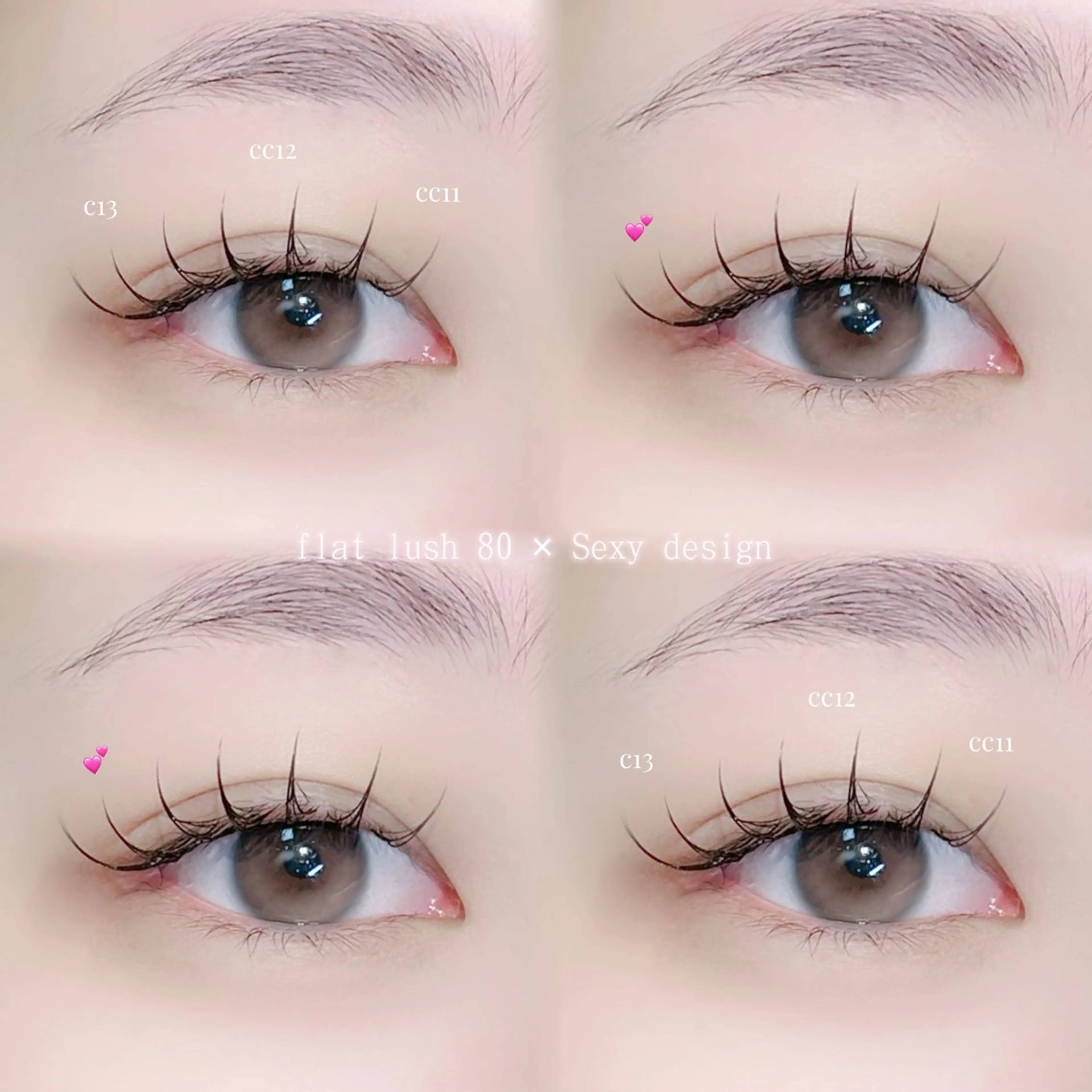 マツエク・マツパ Kellyeye Miyunaのマツエク・マツパデザイン