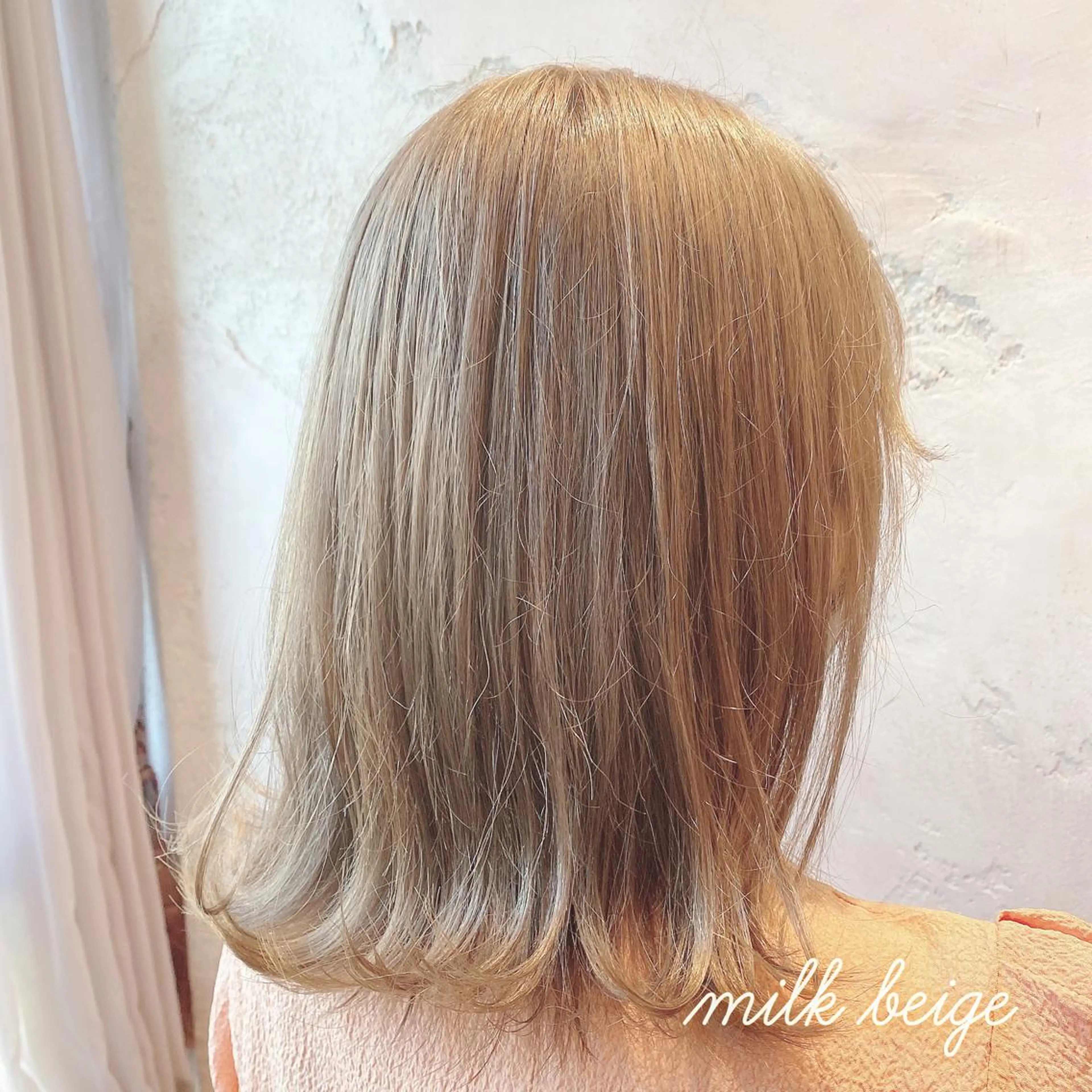 ミディアム Puamelia 名古屋所属・韓国風ヘア✻透明感 カラー✻yukaのヘアスタイル