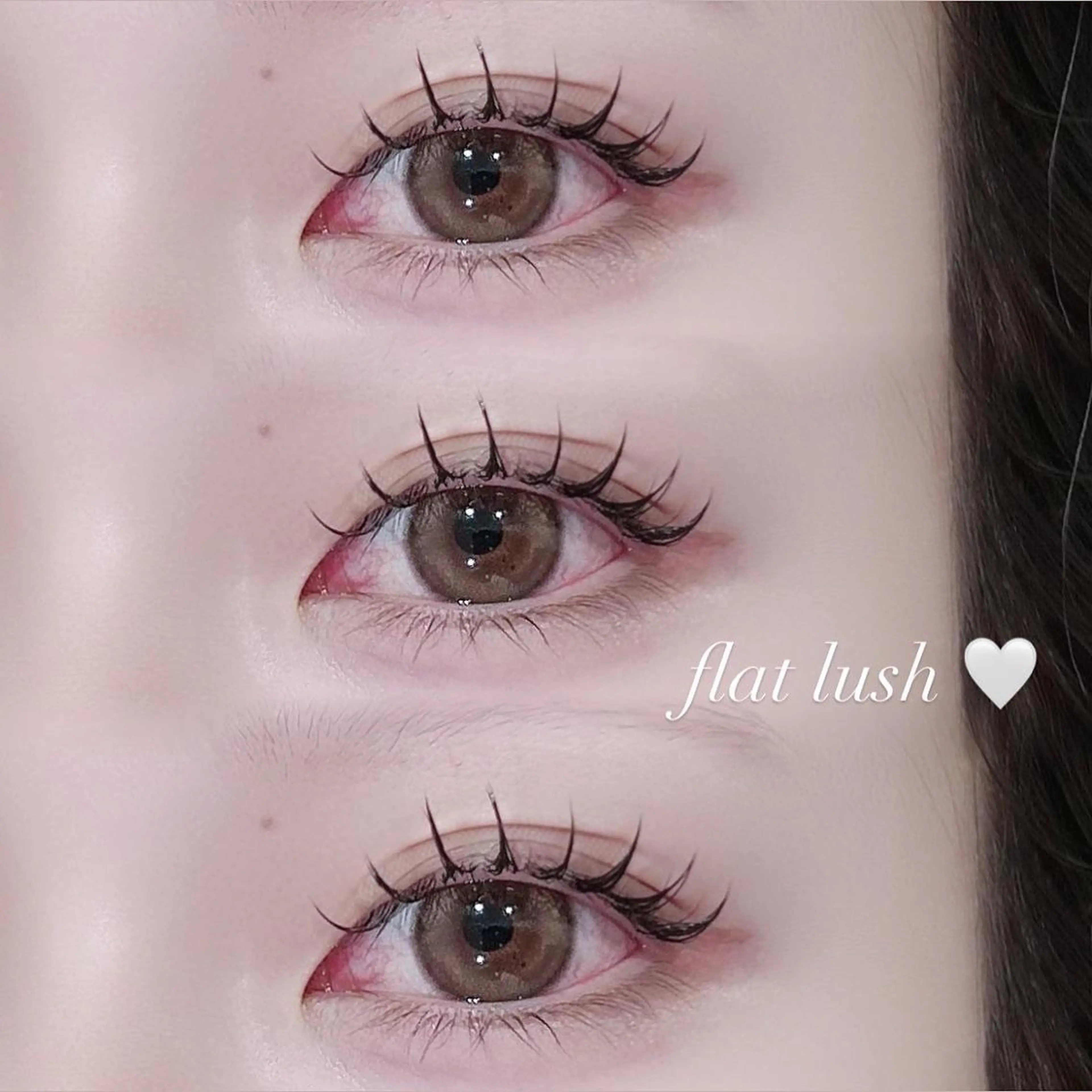 マツエク・マツパ バインドロック 束感まつ毛 フラットラッシュ 韓国風マツエク パリジェンヌラッシュリフト mizuki/束感 まつげ/似合わせ眉のマツエク・マツパデザイン