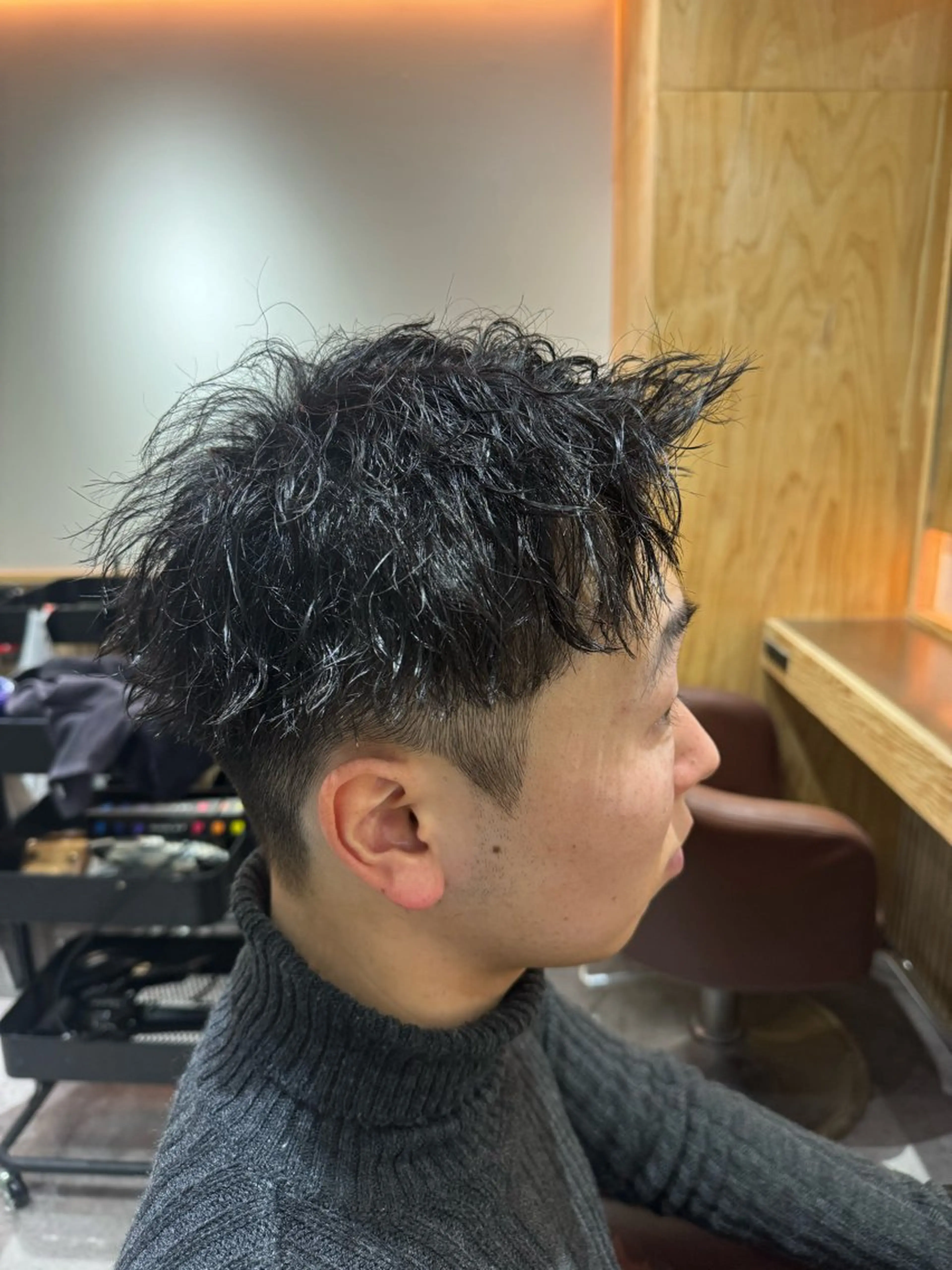 パーマ メンズ 雪音/美髪縮毛矯正 /ニュアンスパーマのヘアスタイル