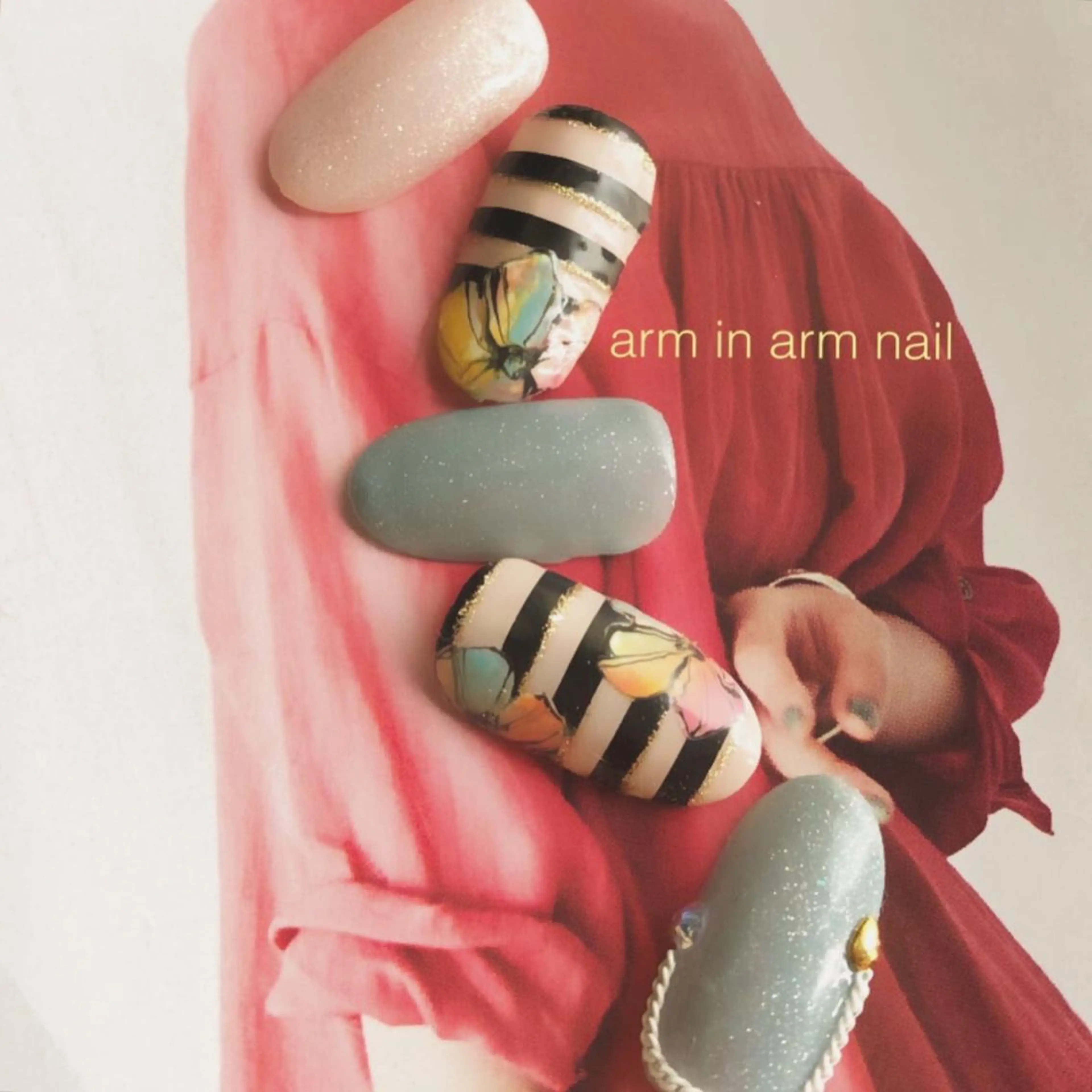 ネイル arm in arm ︎✿Yamamotoのマツエク・マツパデザイン