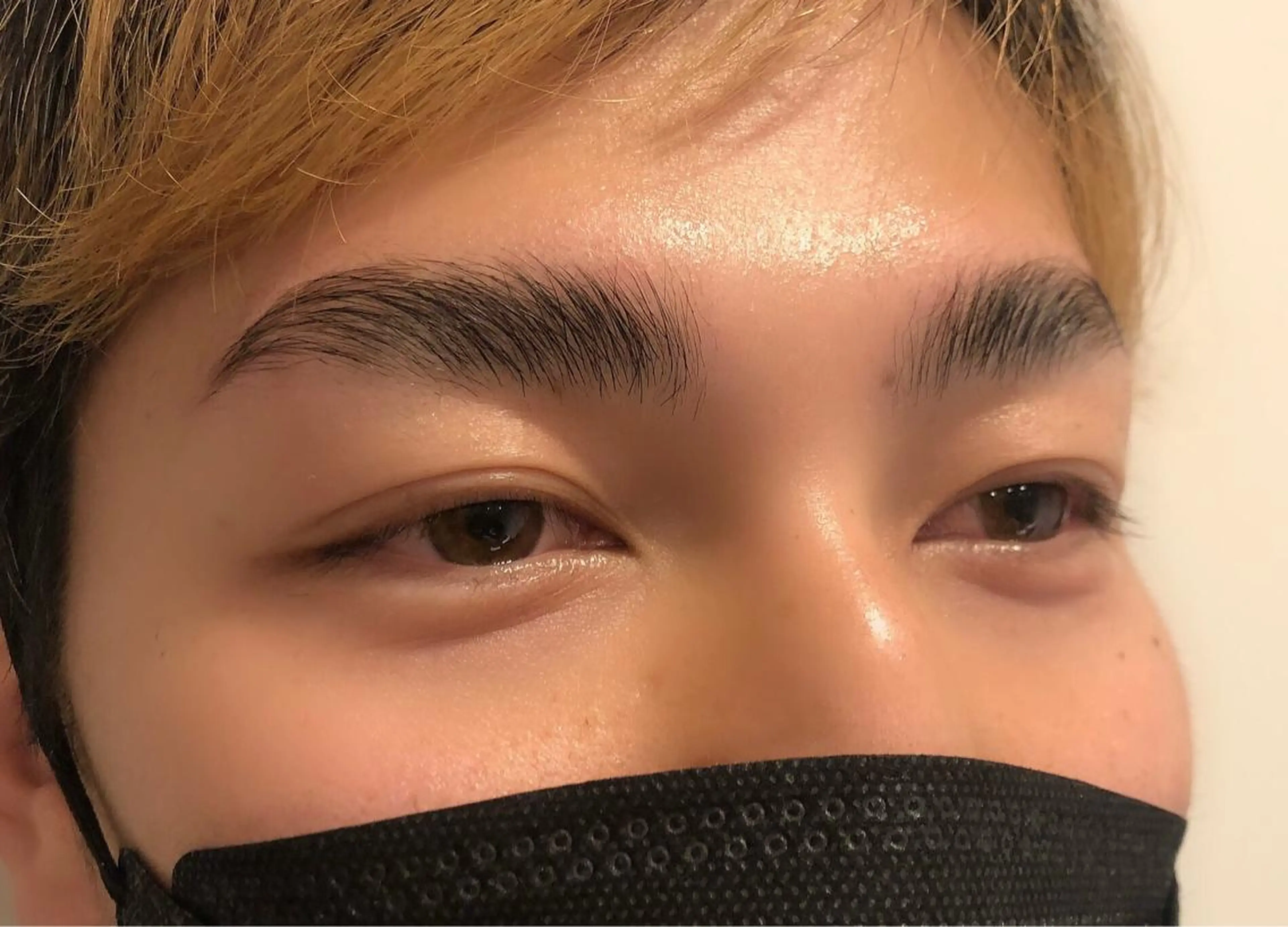 メンズ アイブロウ メンズパーマ 眉毛ワックス脱毛 Hair&Make Nahoのマツエク・マツパデザイン