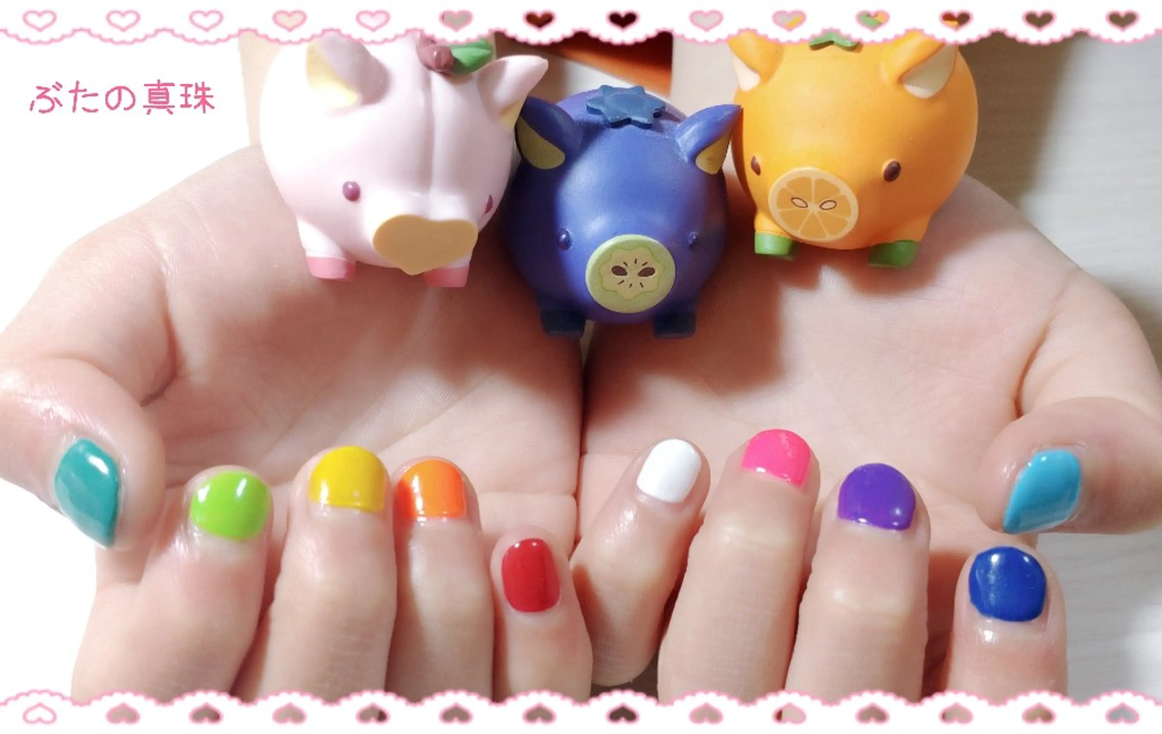 ネイル ハンドネイル 林 珠里のネイルデザイン