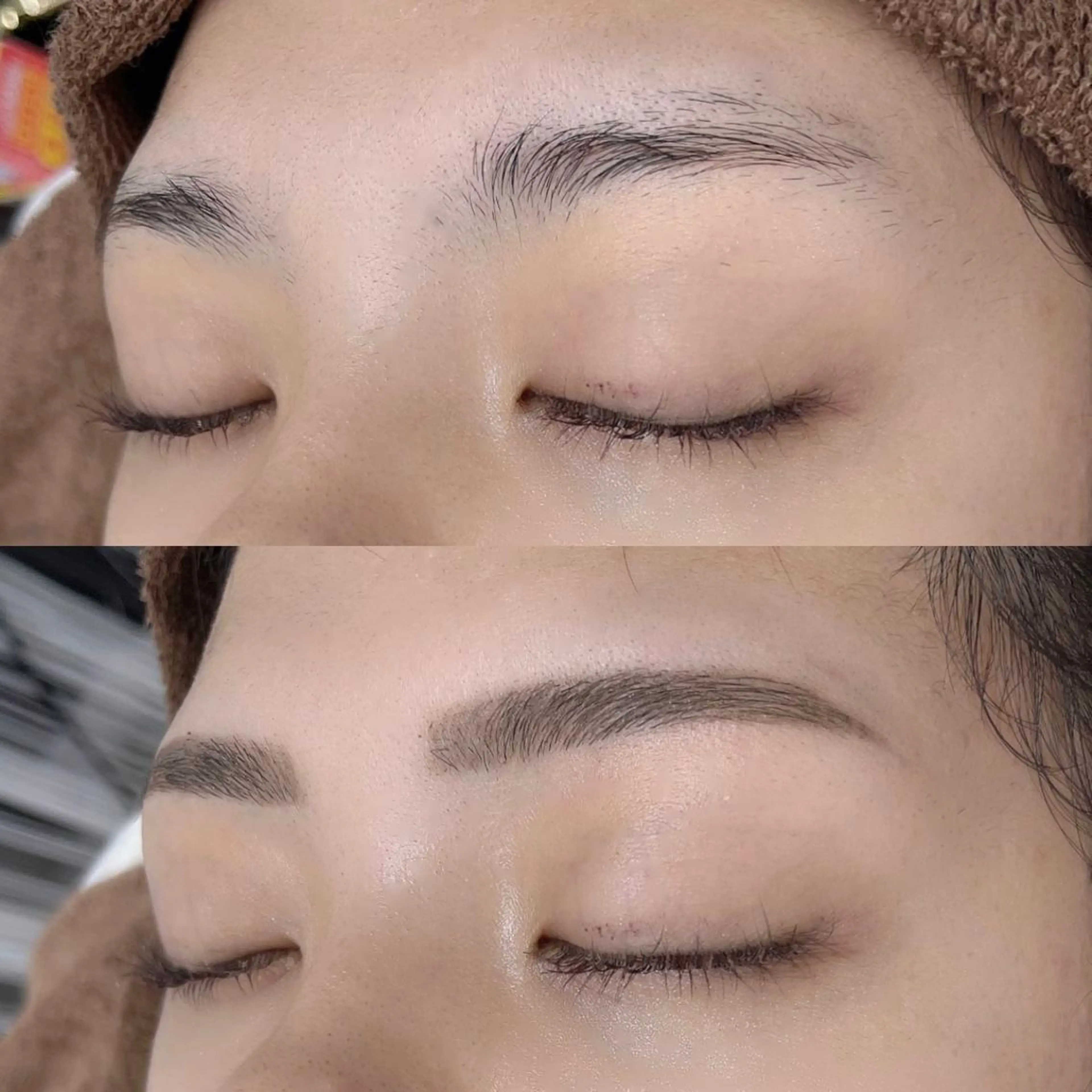 パーマ メンズ アイブロウ BEIGE 金山 🌹RUKAのマツエク・マツパデザイン