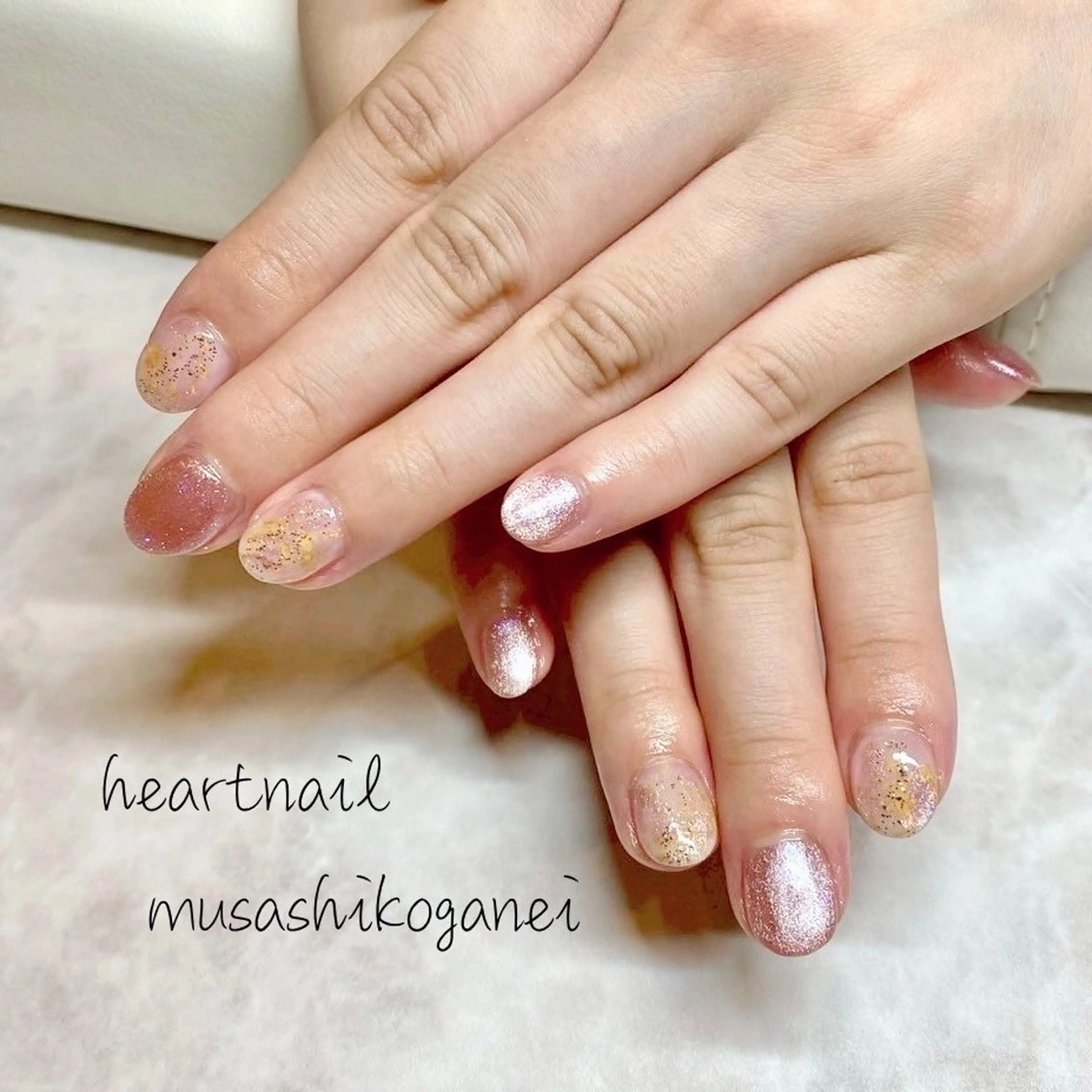 ネイル フットネイル シンプルネイル ハンドネイル 💎はあとねいる 武蔵小金井店💎のネイルデザイン