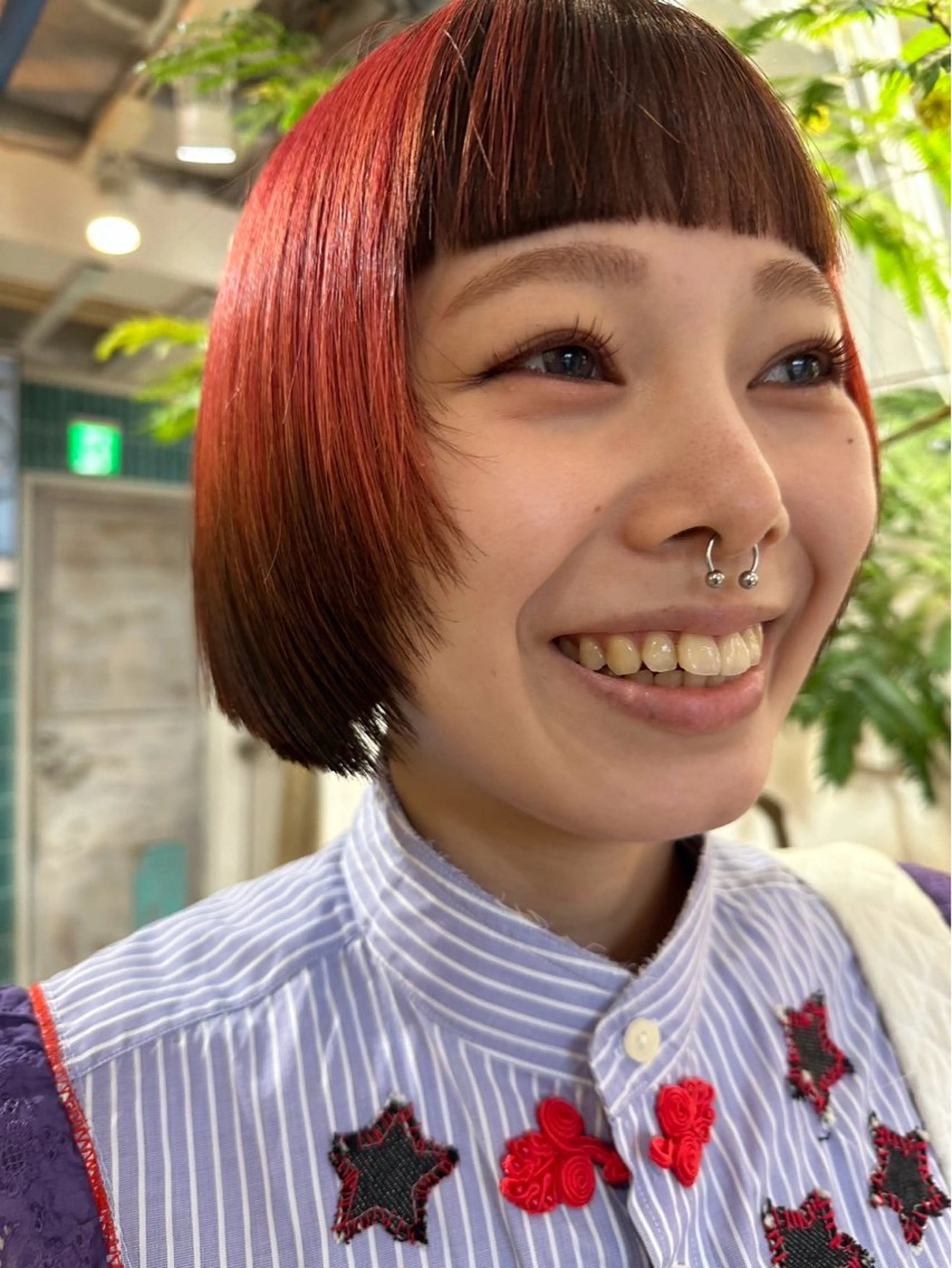 ショート 新宿/髪質改善 艶カラー👶Renaのヘアスタイル