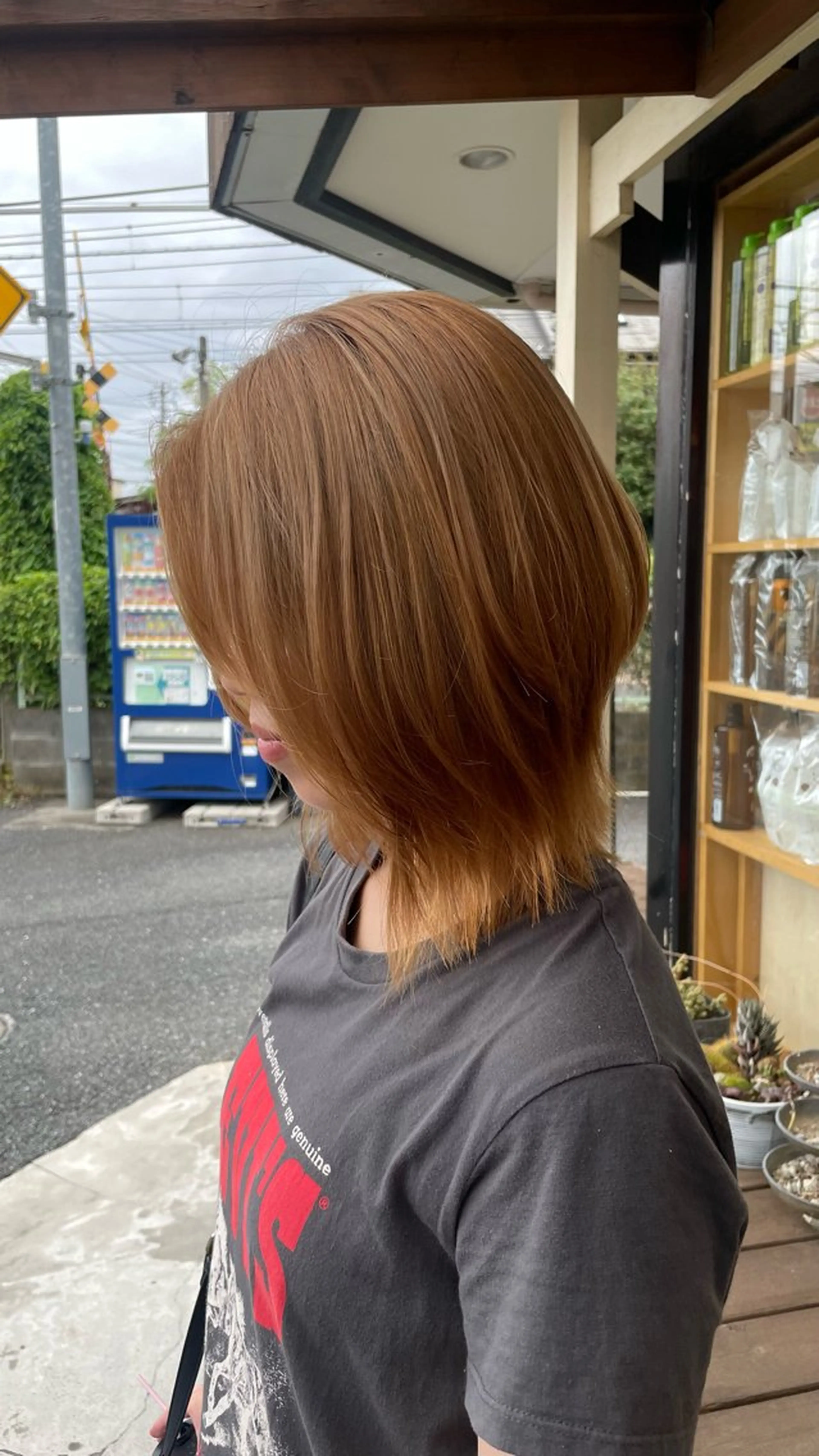 ミディアム 白髪ケア  BAUM まやのヘアスタイル
