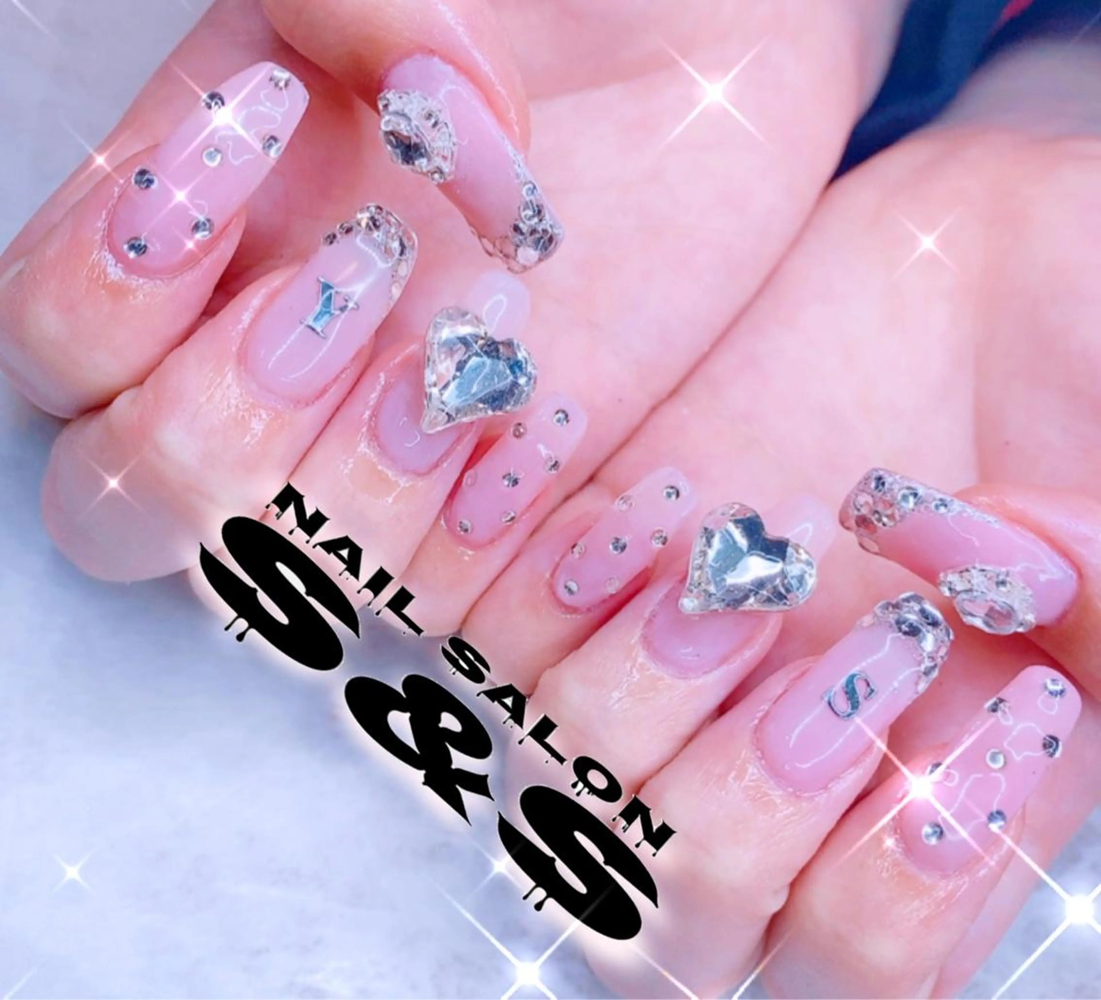 ネイル 長さ出し メンズネイル 持ち込み スカルプネイル S&S 村田小百合のネイルデザイン