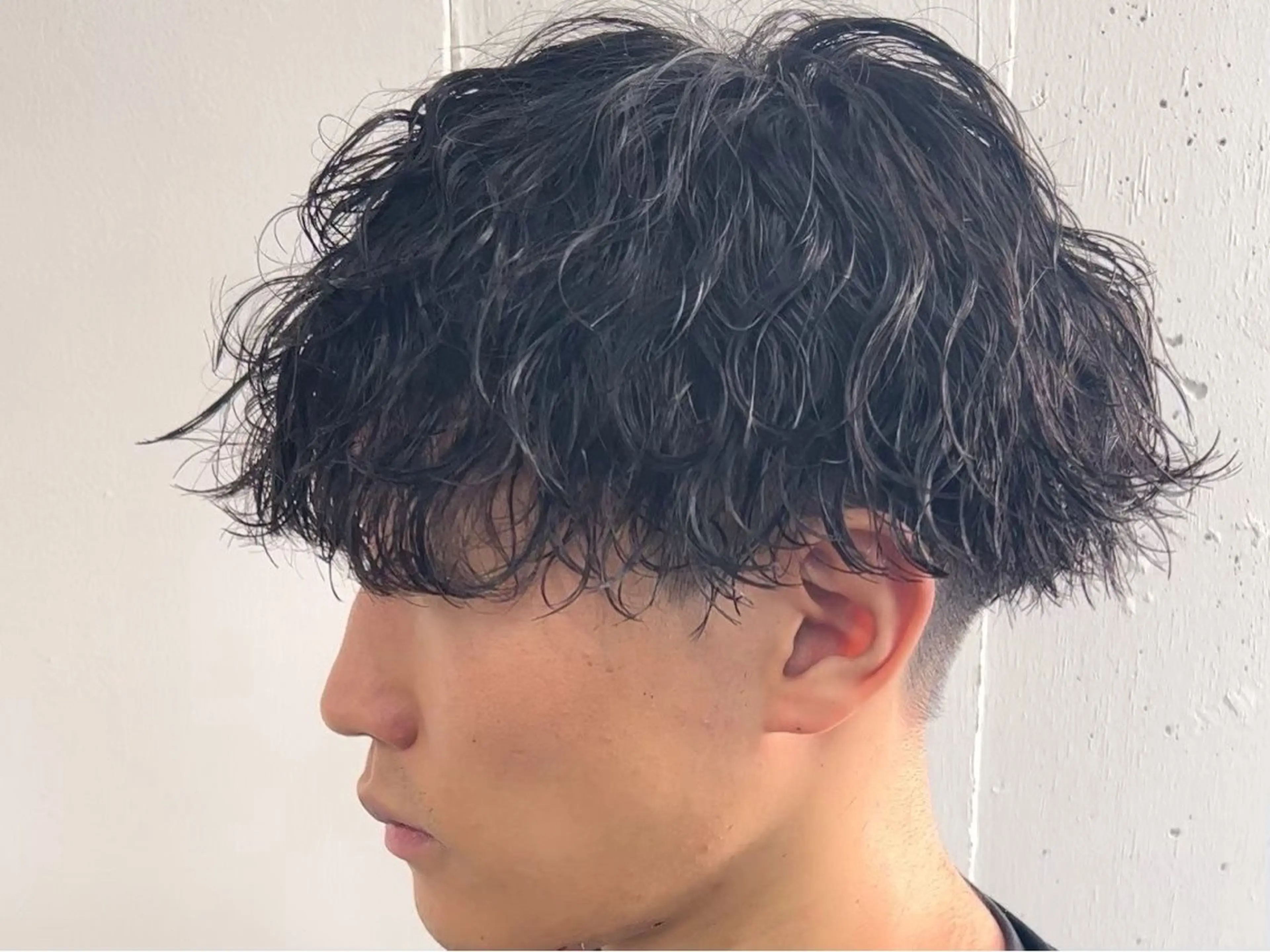 メンズ カット パーマ men's perm /立川/RENのヘアスタイル