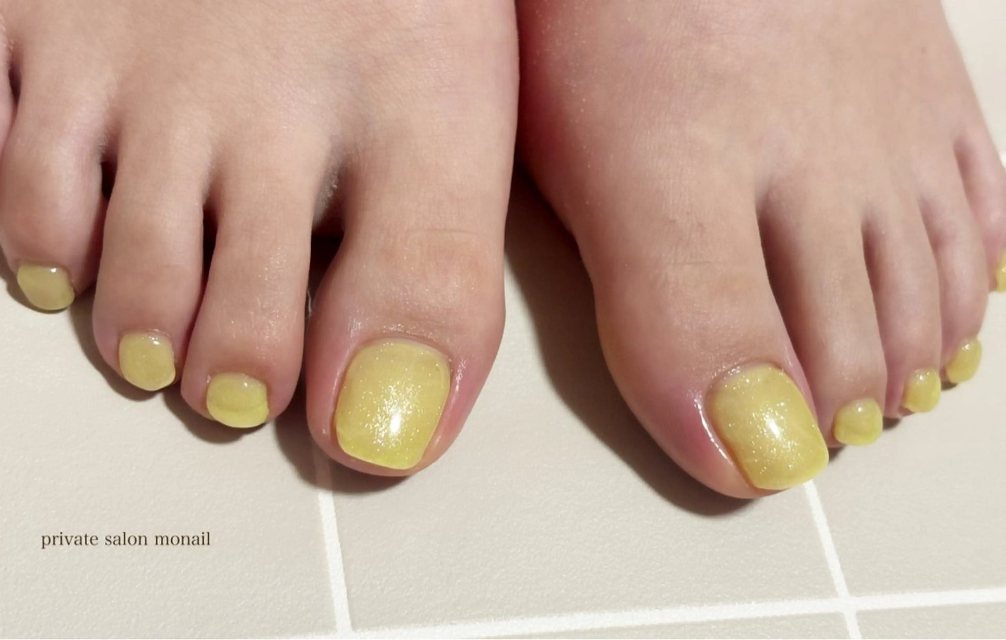 【ハンドが出来ない方に🍂】🌟Foot ワンカラー🌟 (丁寧ケア付き✴︎ソフトジェルオフ込み、オフ無しでもOK)の写真