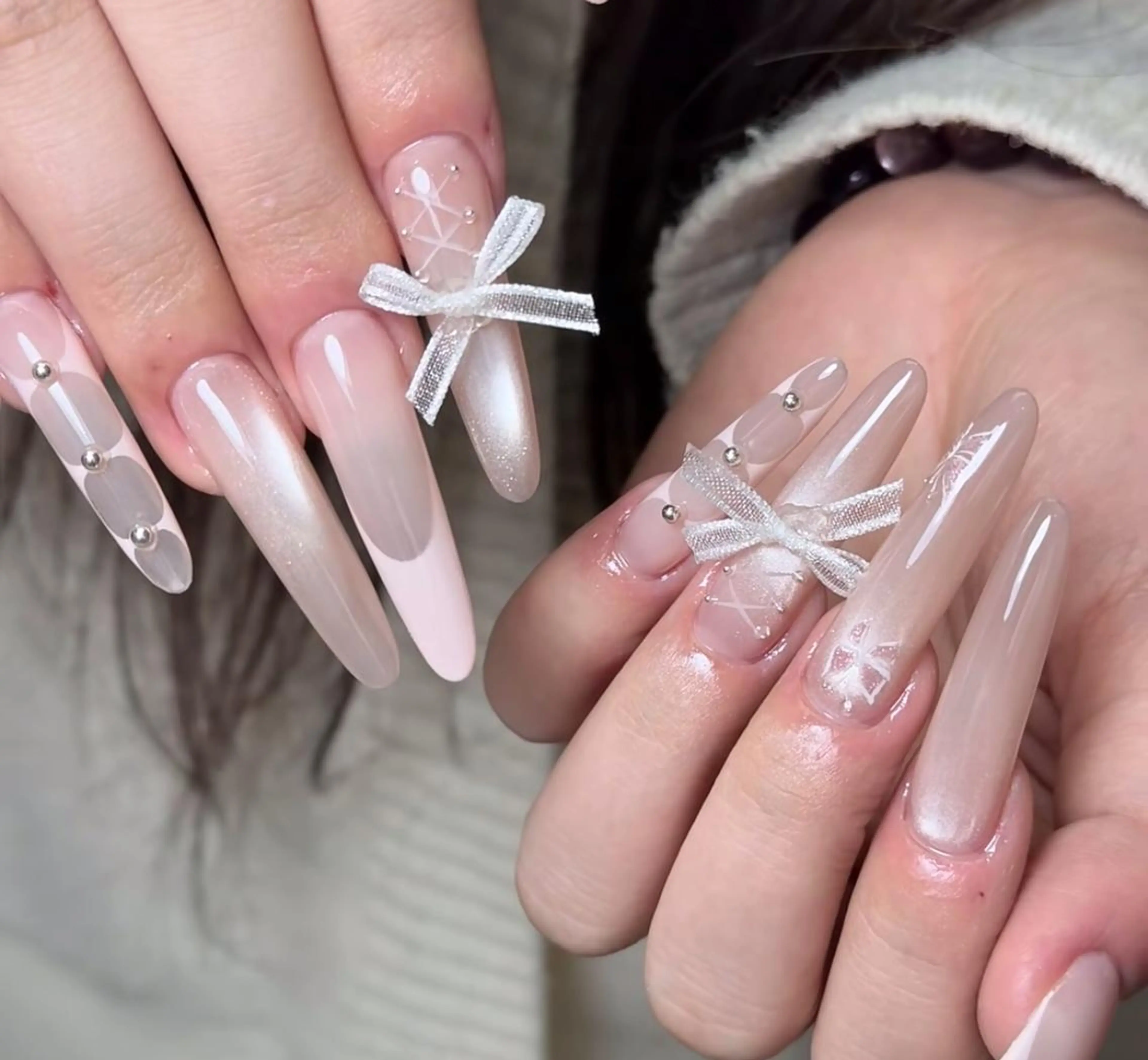 ネイル ハンドネイル 🎀 NaNa_nailのネイルデザイン