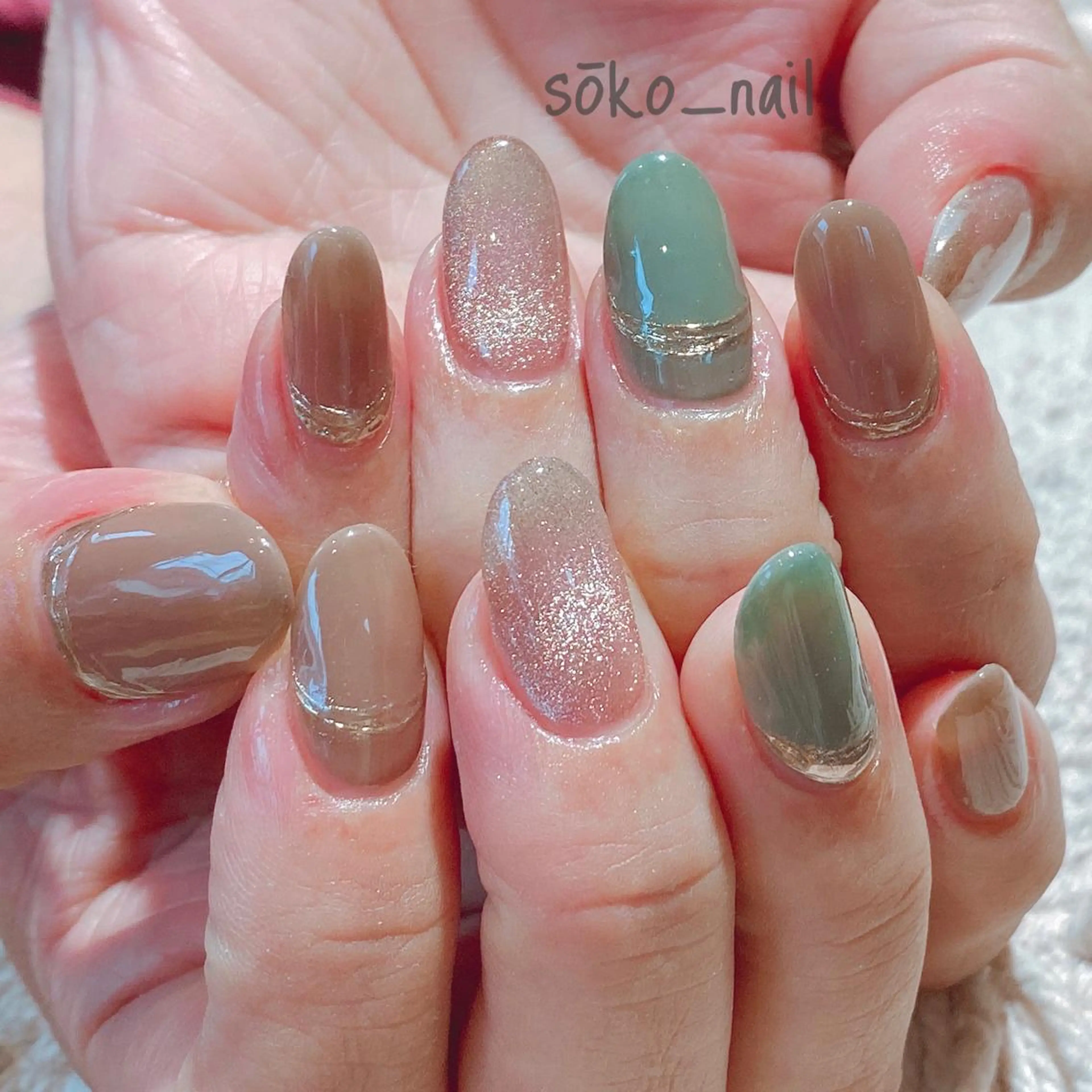 ネイル sōko Hair&Nail Salon所属・megu  / sōko nailのネイルデザイン