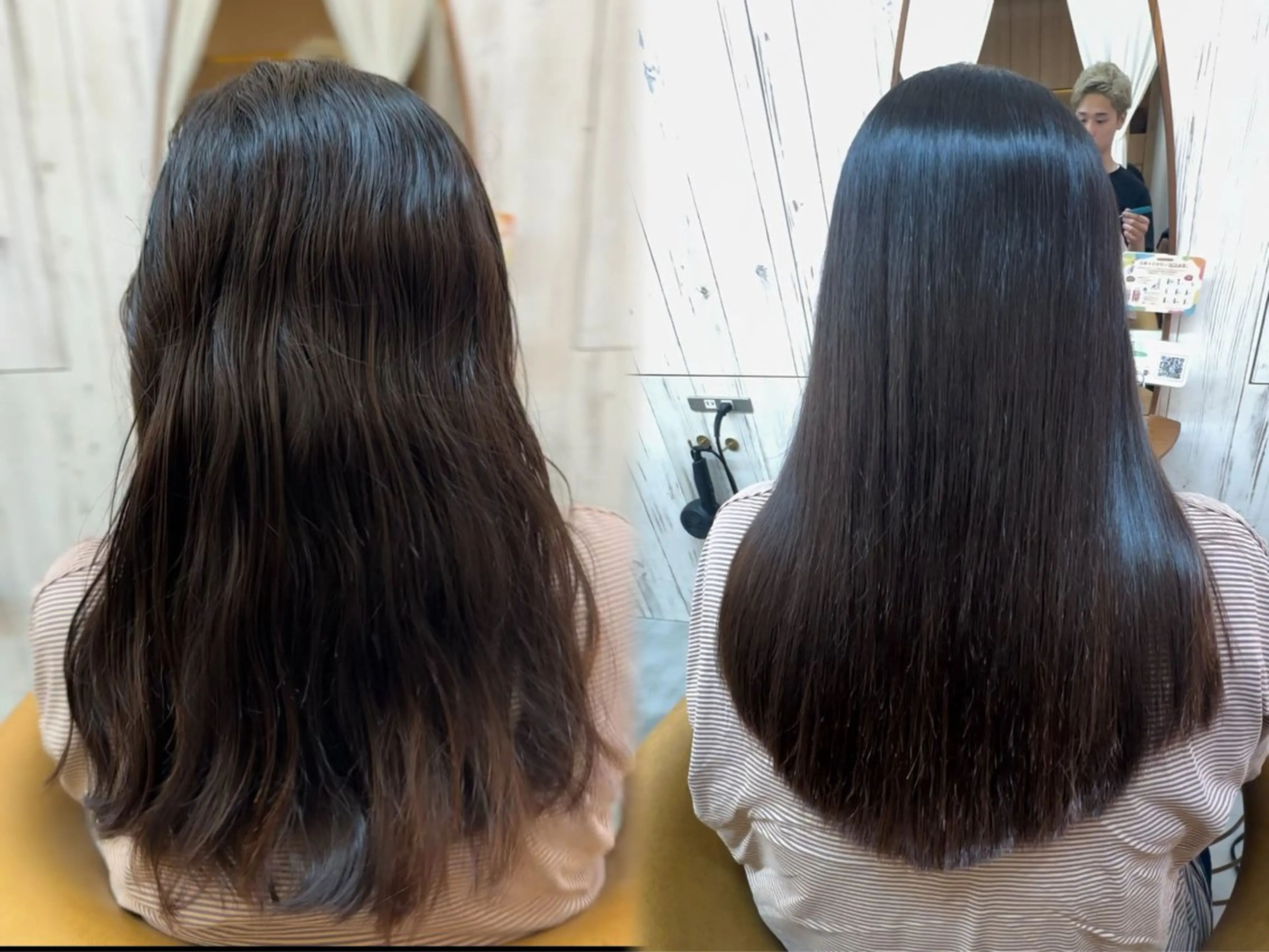 ロング カラー 縮毛矯正 トリートメント カット 縮毛矯正 トリートメント 縮毛矯正/髪質改善 /ボブ/ともきのヘアスタイル