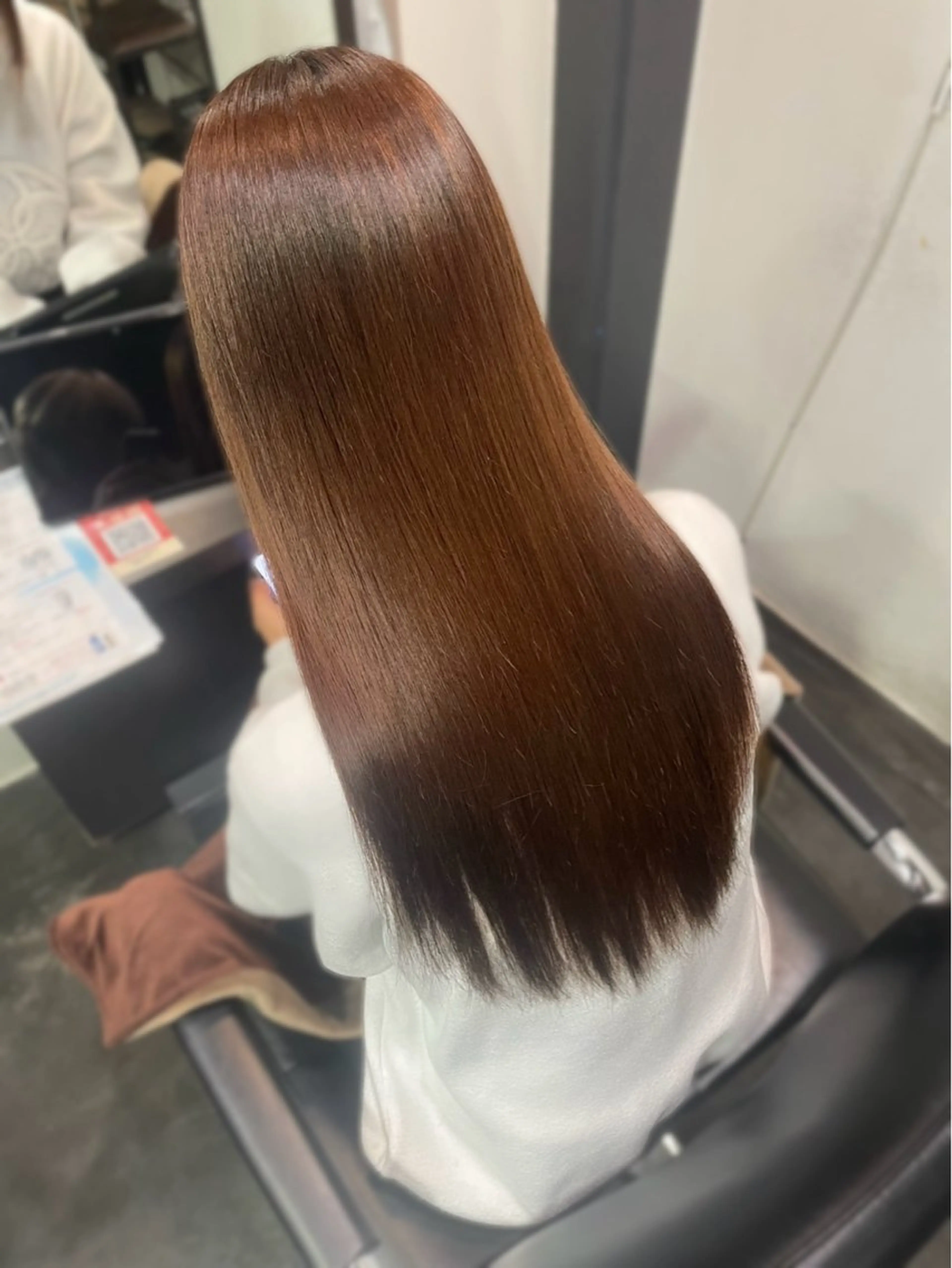 ロング カット ヘアカラー 瀬田/韓国レイヤー/ トレンドヘア石田亜弥のヘアスタイル