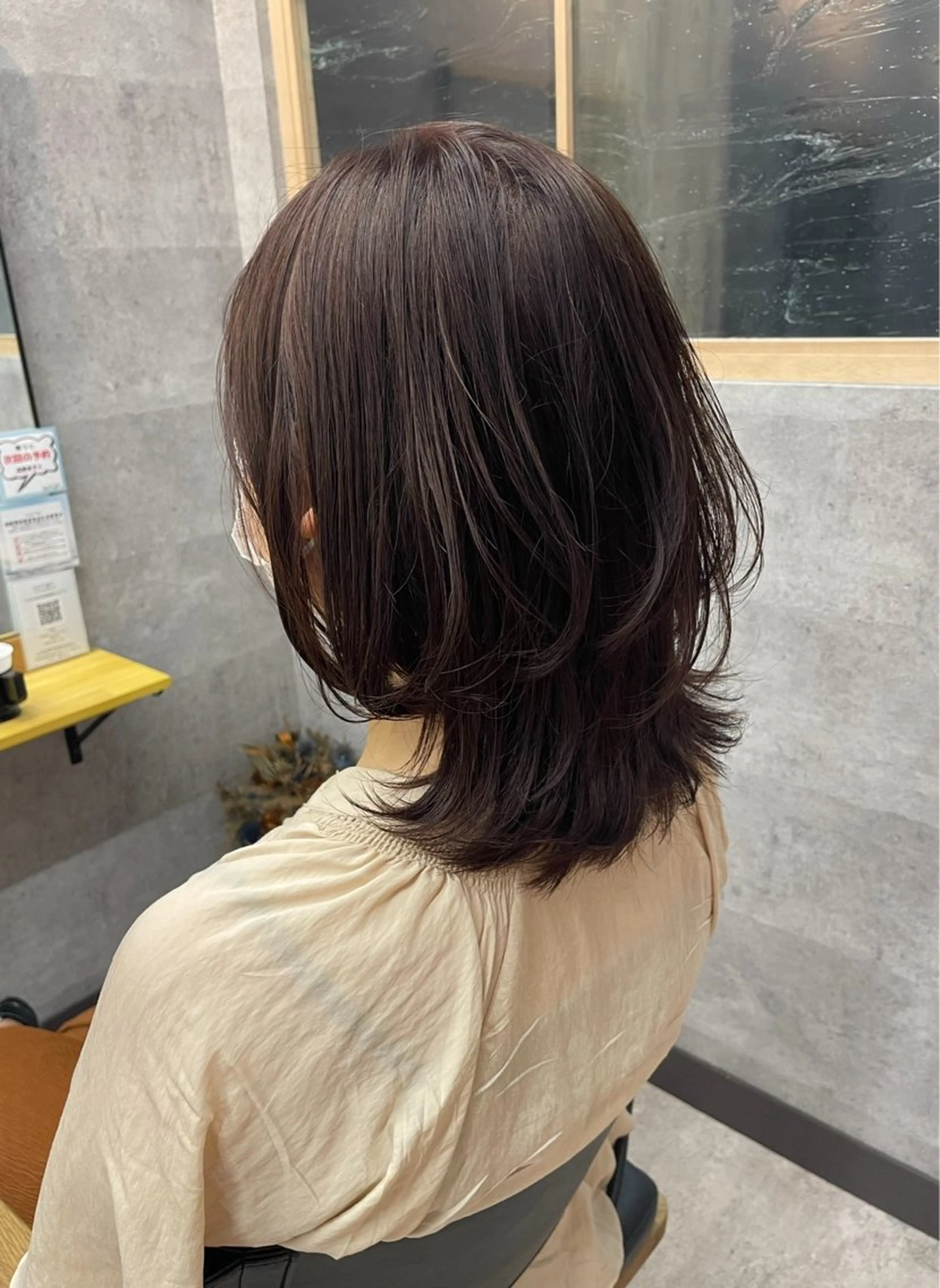 セミロング カット ヘアカラー トリートメント ヘッドスパ script.所属・艶髪 🌸木下なつみのヘアスタイル