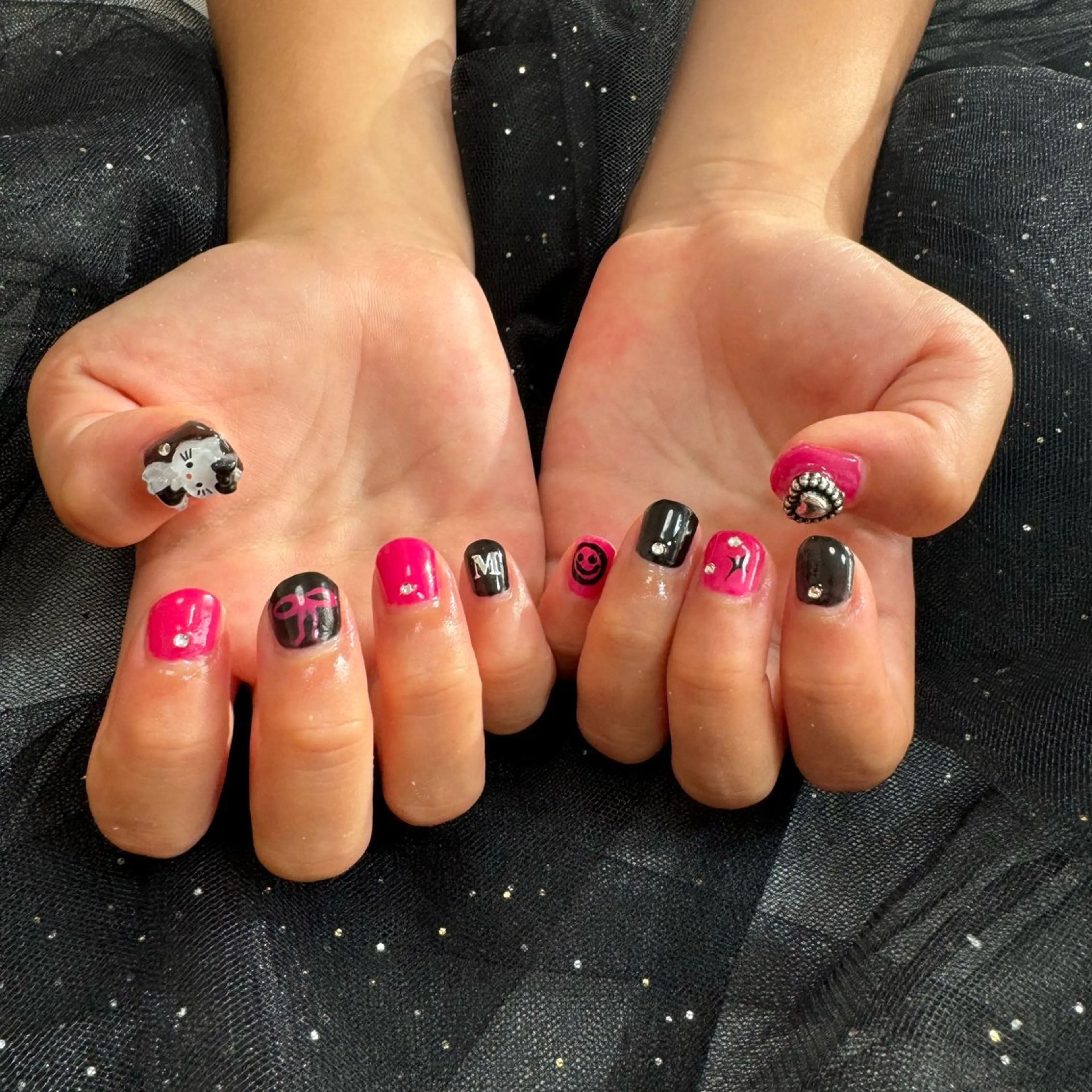 𐙚 小・中学生 デザインネイルの写真