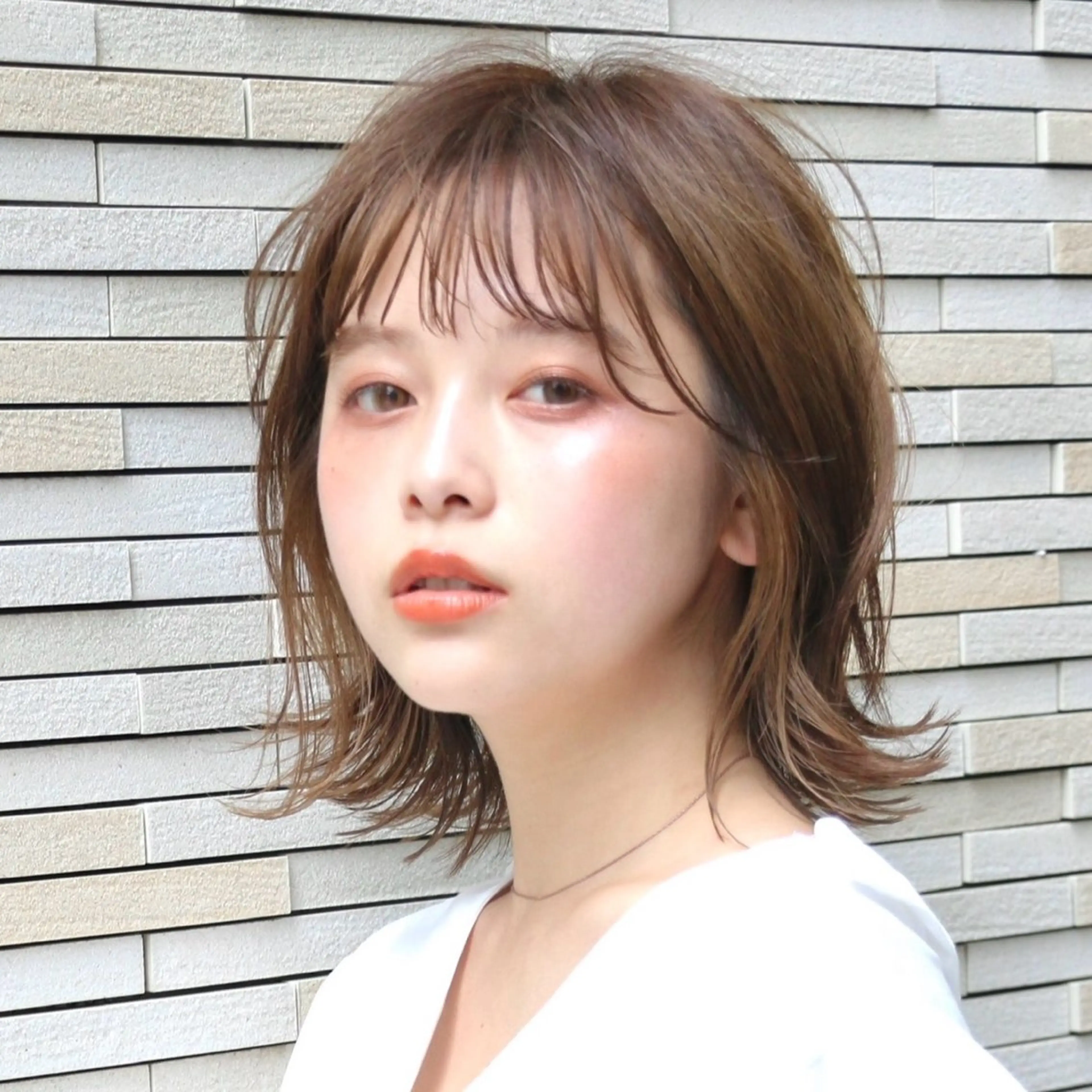 ミディアム M.SLASH 大野喬司のヘアスタイル