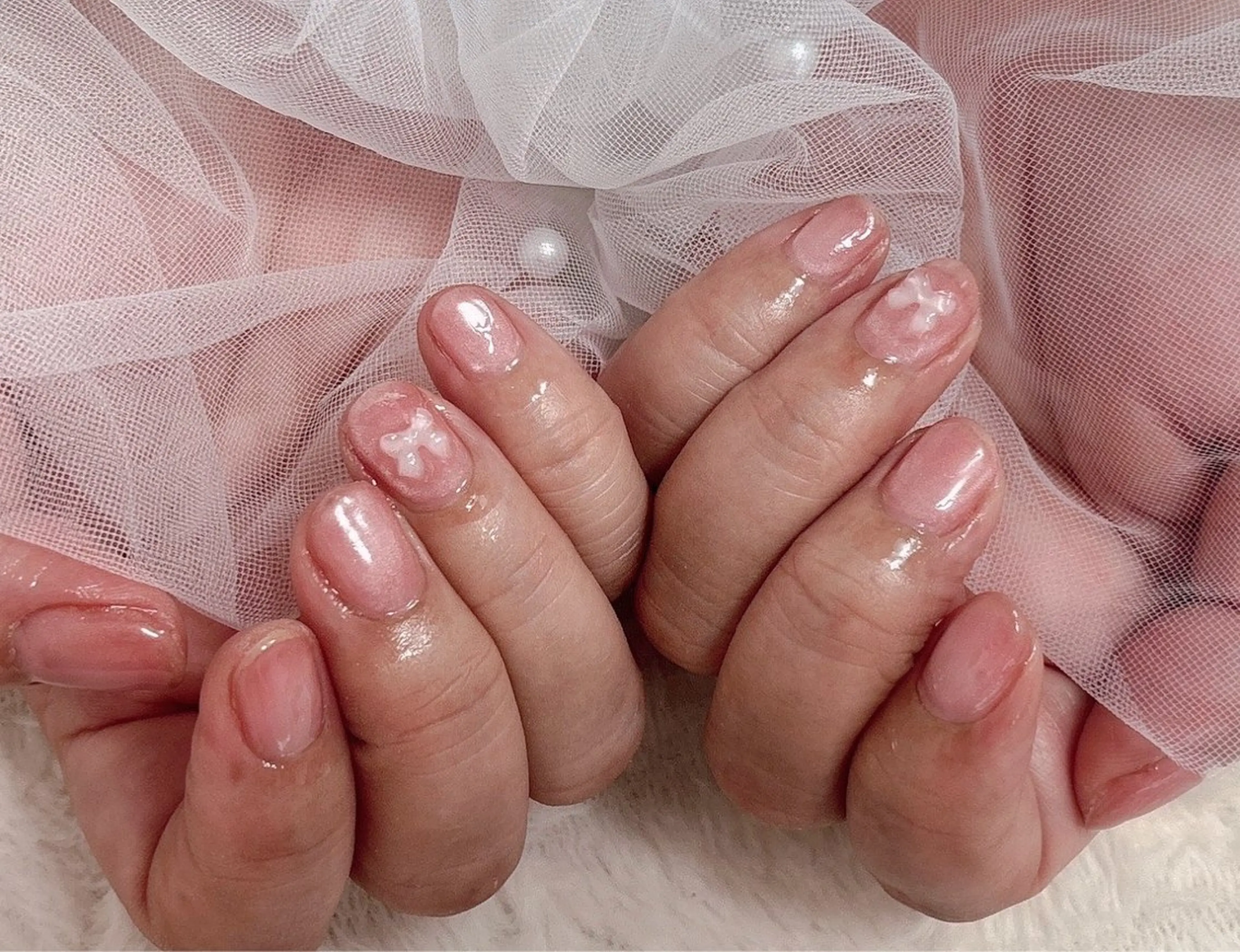 ネイル オフィスネイル nail salon はるりのネイルデザイン