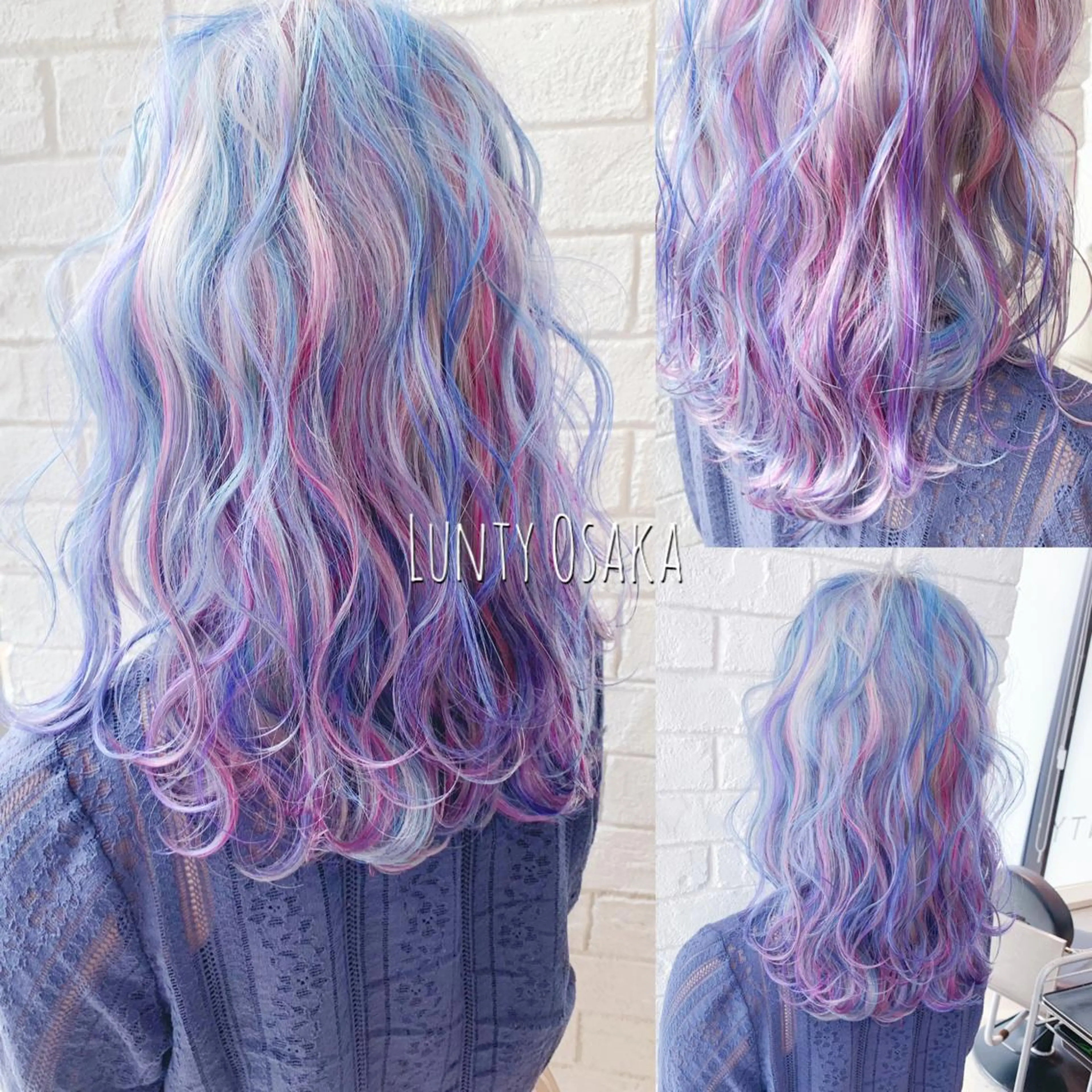 セミロング カラー enn. bleach by t.a.g所属・枚方/樟葉駅 ３分 enn. AKIRAのヘアスタイル