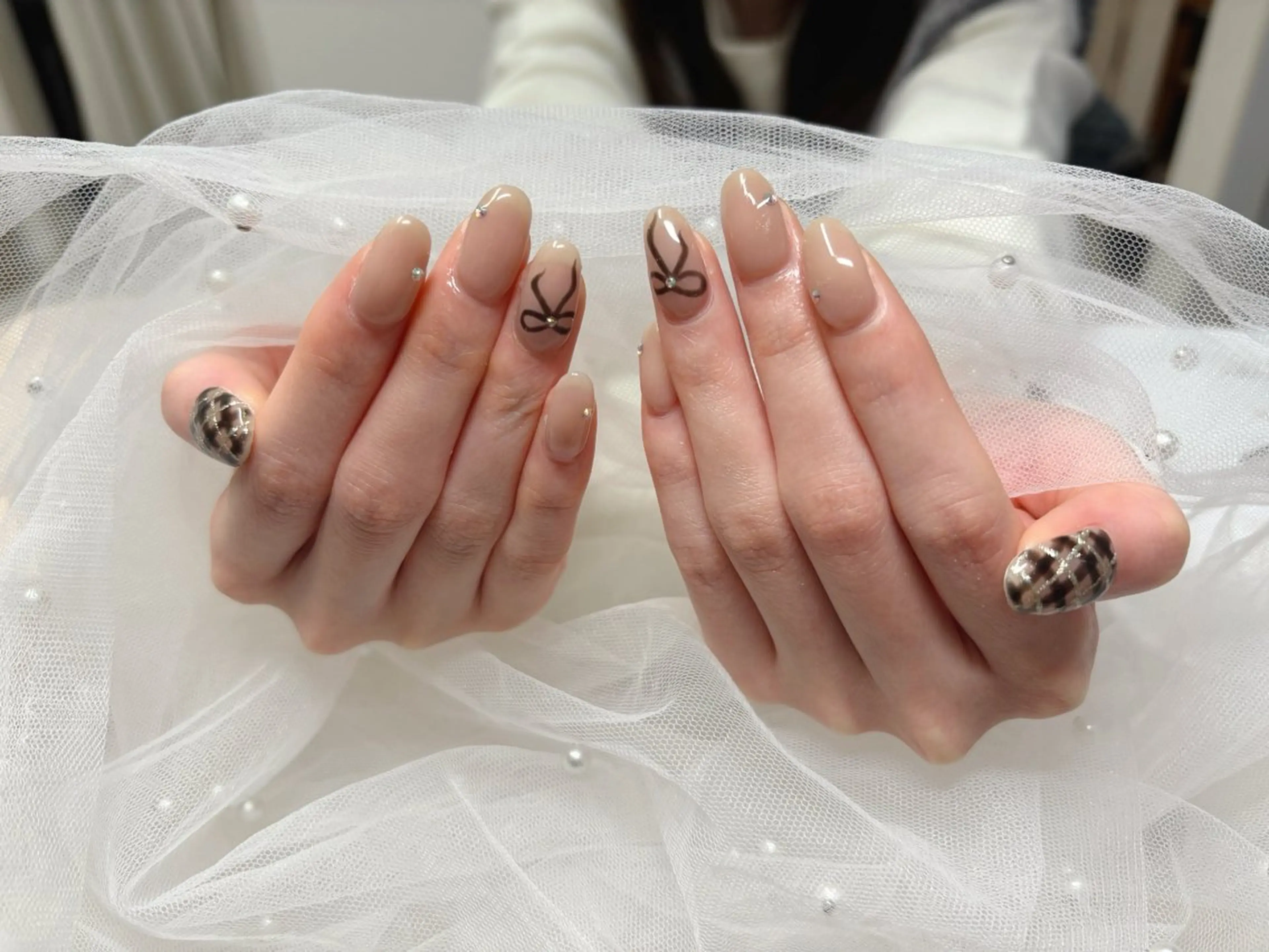 オフなし💅ハンド定額Designコース✨甘皮ケア込！の写真