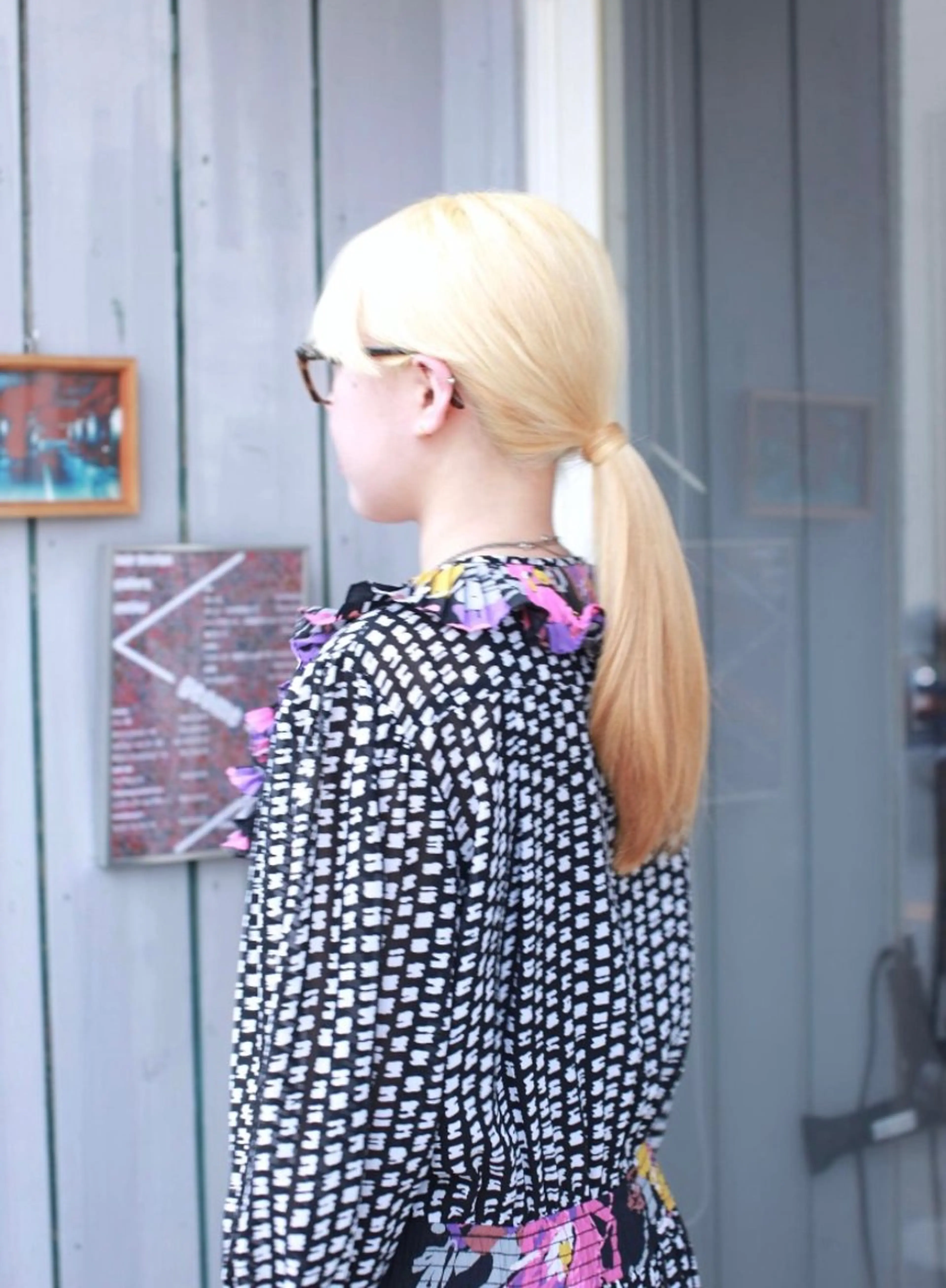 ロング カラー ヘアアレンジ ヘアセット 大西 カズマのヘアスタイル