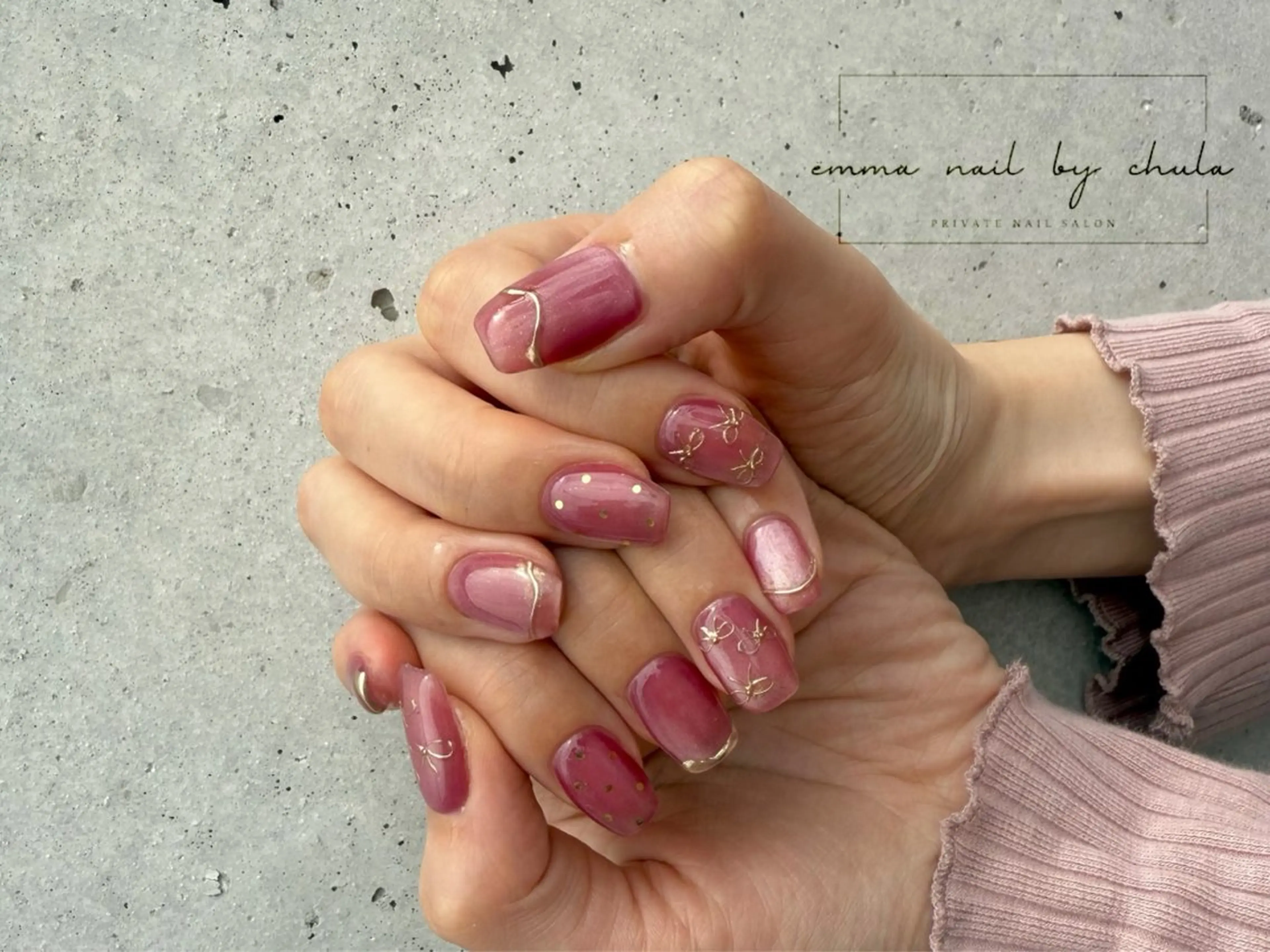 ネイル ハンドネイル ëmma nail_ by chulaのネイルデザイン