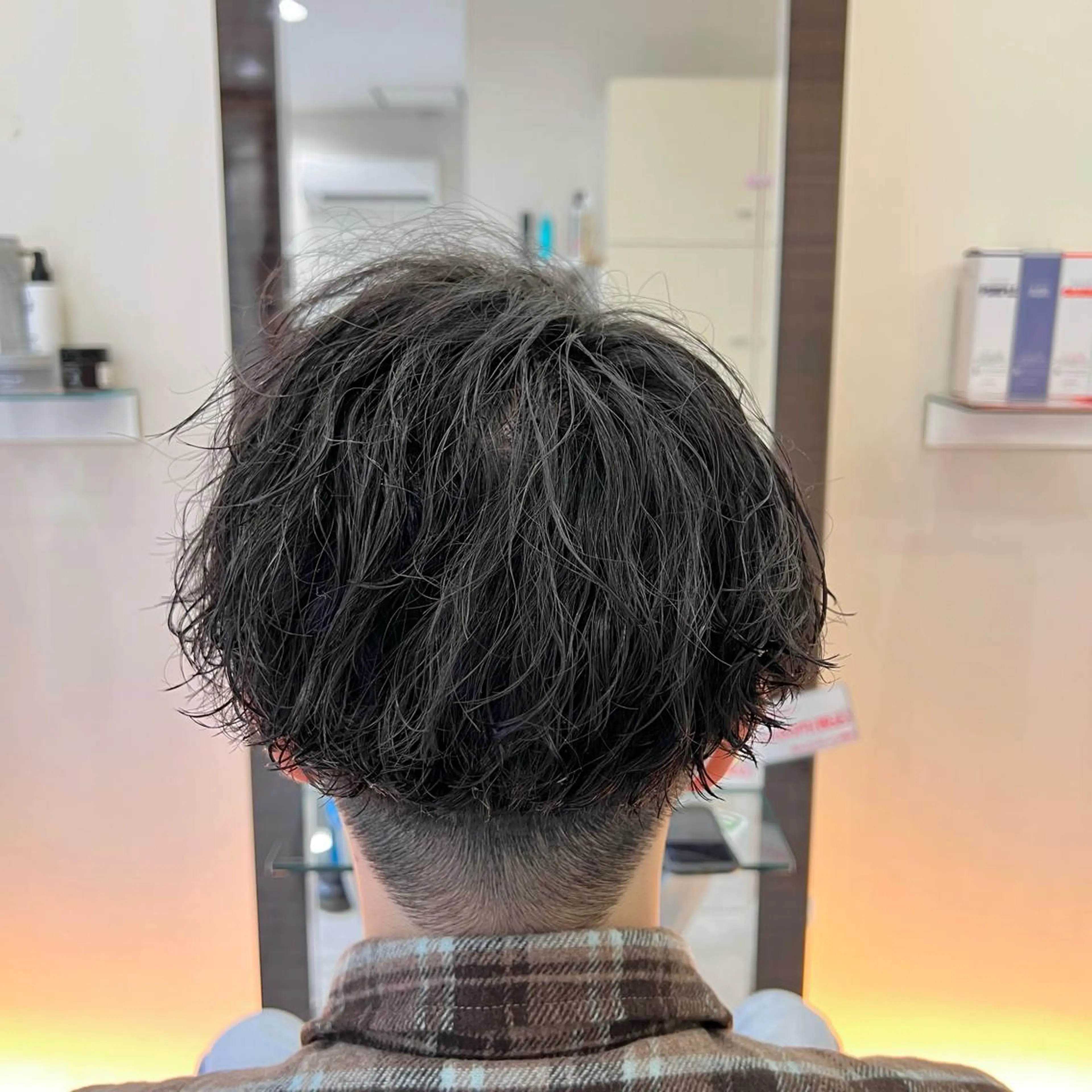 パーマ メンズ アグヘアーシータ所属・🤩メンズカット/ パーマ山本🤩のヘアスタイル