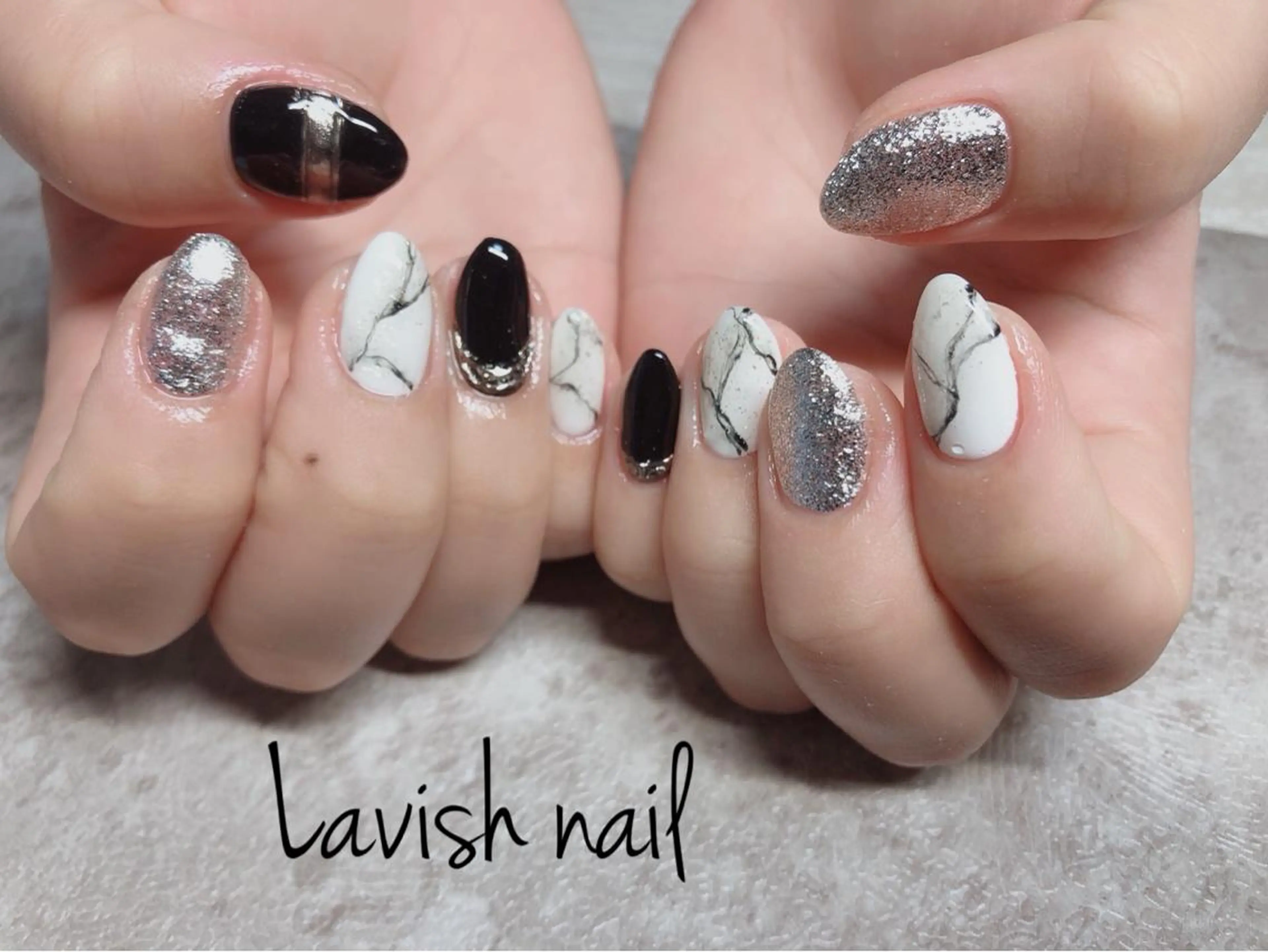 ネイル ハンドネイル Lavish nailのネイルデザイン