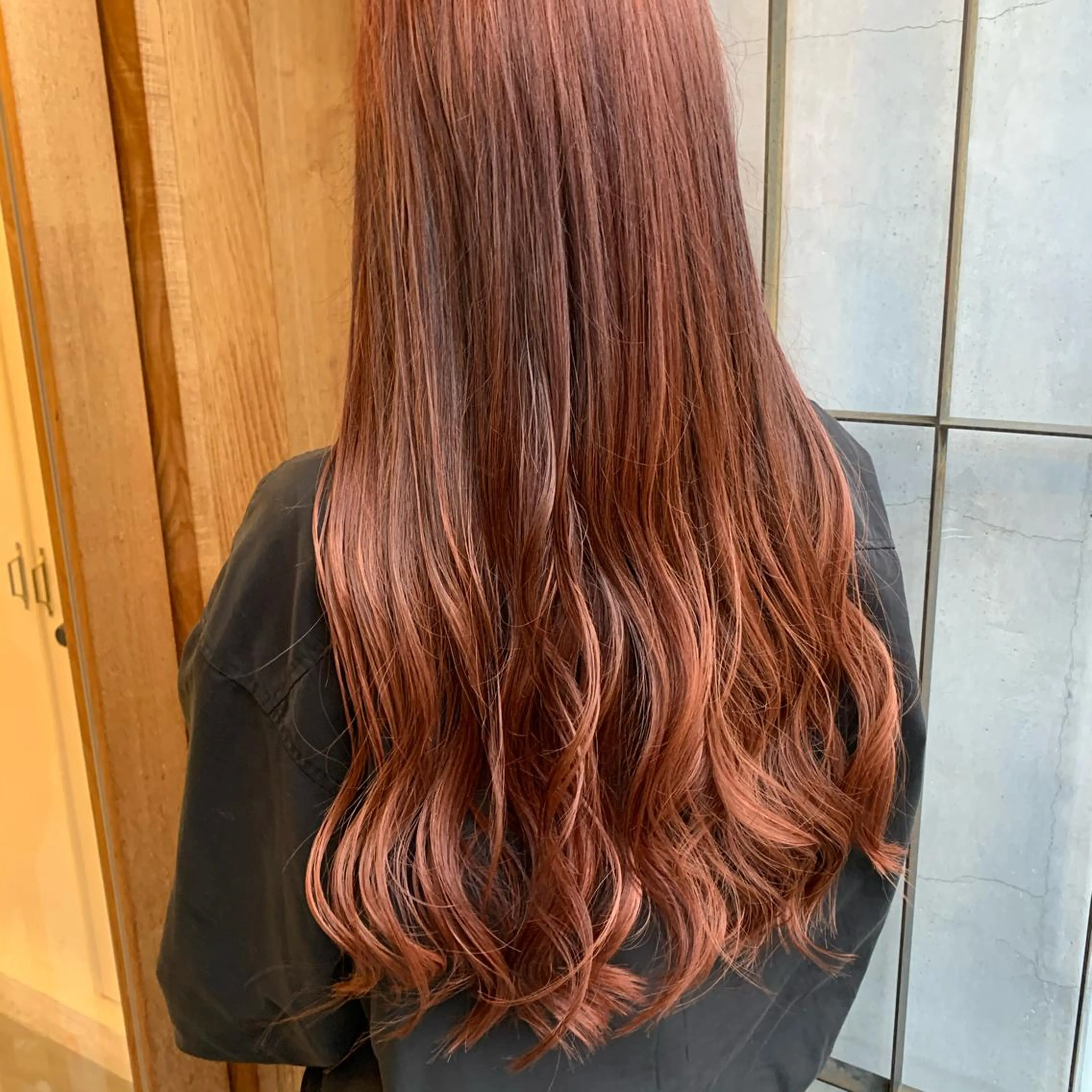 ロング 艶髪color💎髪 質改善ストレート大吉のヘアスタイル