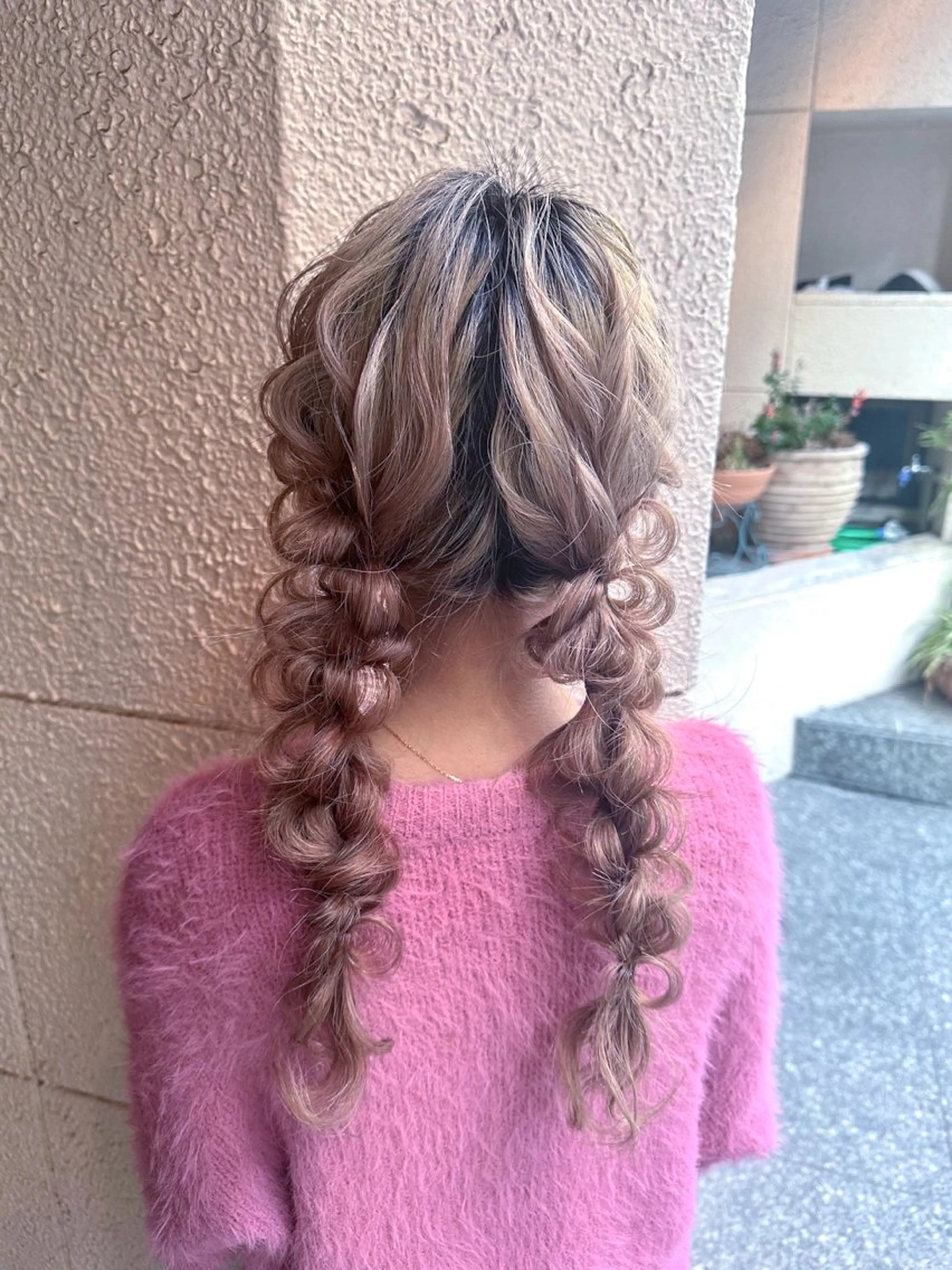 ロング ヘアセット hair&make RabichePow所属・鈴木 香奈萌のヘアスタイル