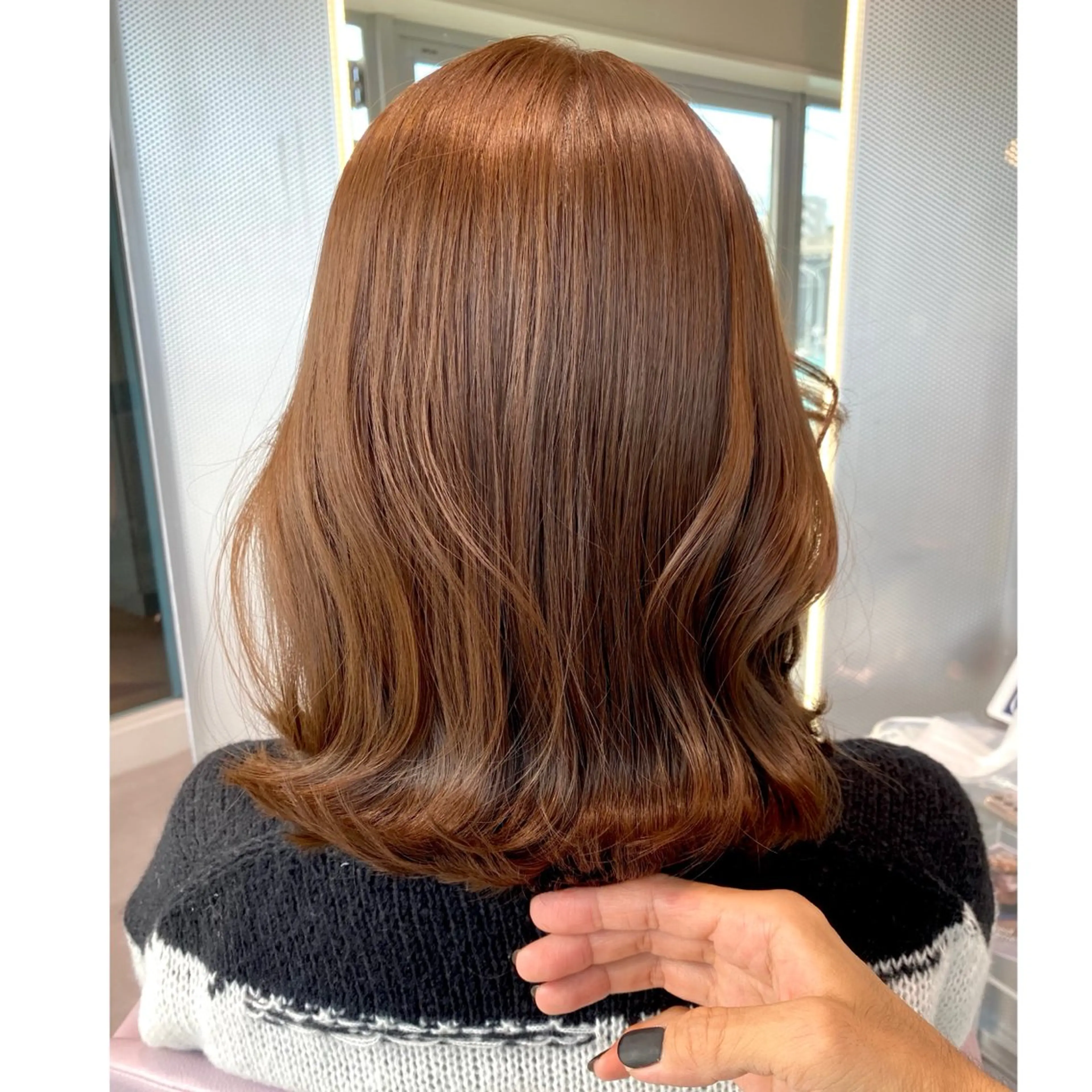 ミディアム カット 森 隆秀/韓国ヘアのヘアスタイル