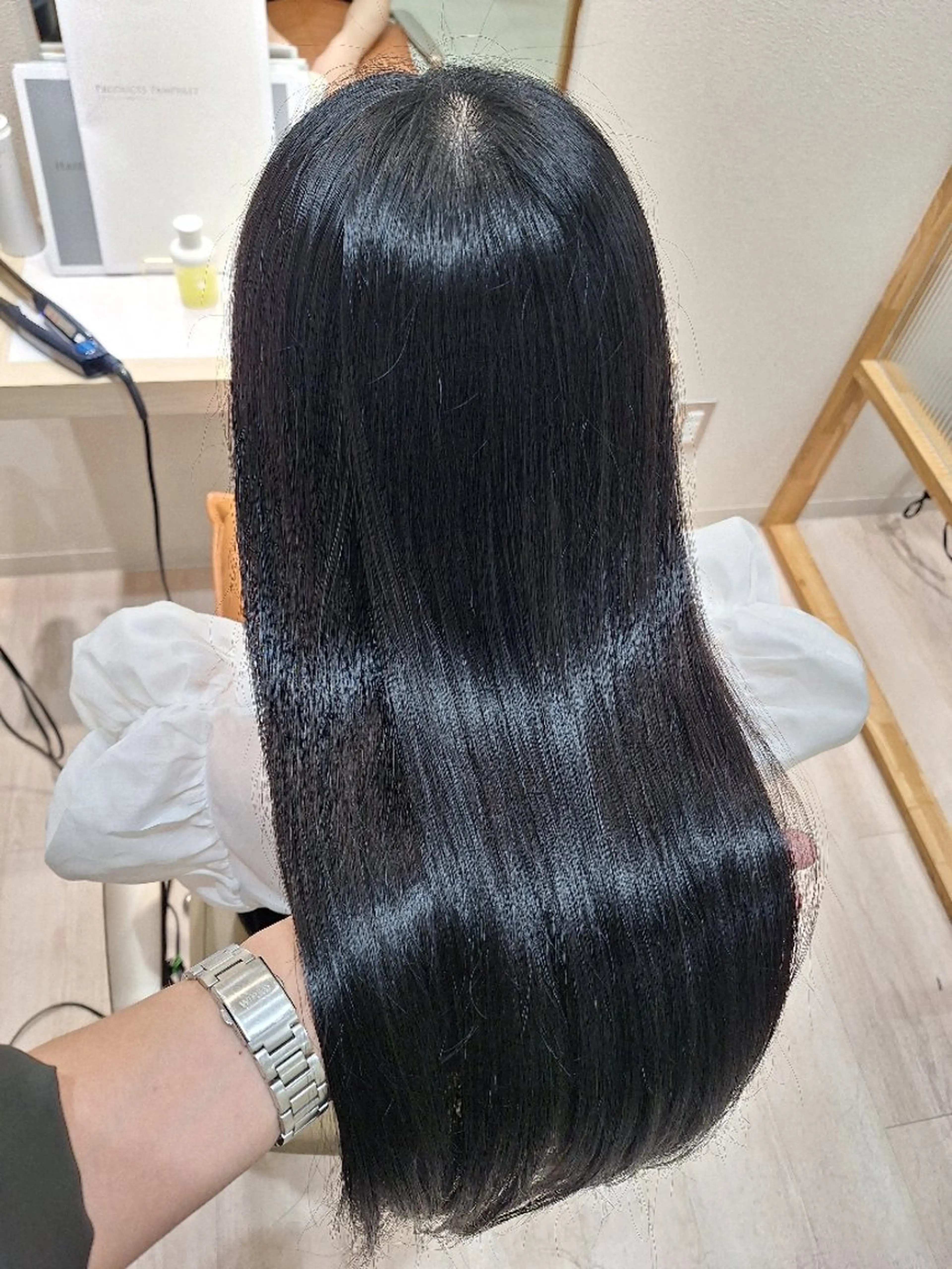 ロング カット ヘアカラー トリートメント 山田 一貴のヘアスタイル