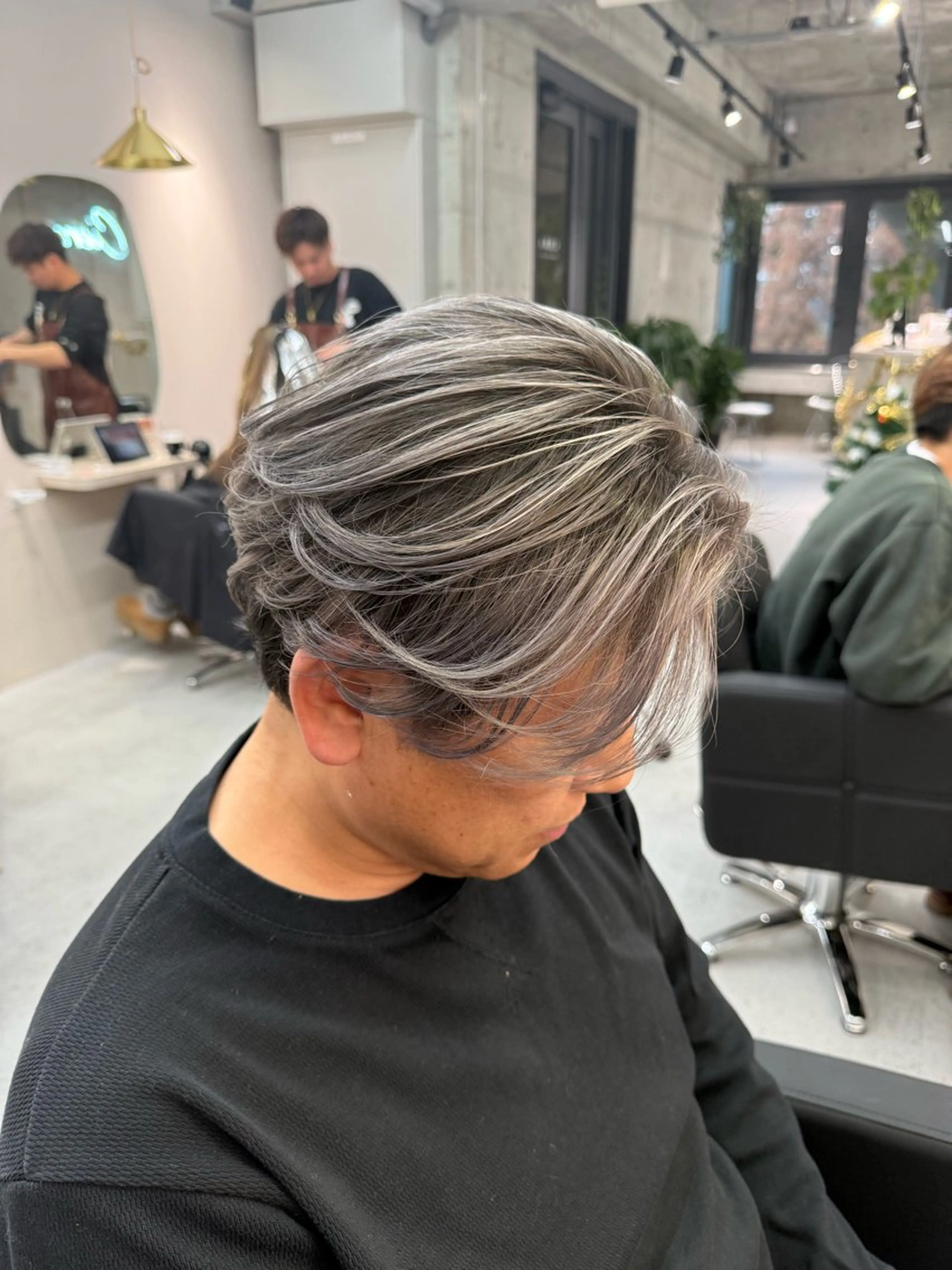 メンズ カット ヘアカラー 西岡 あつみ/ 堀江美容室のヘアスタイル