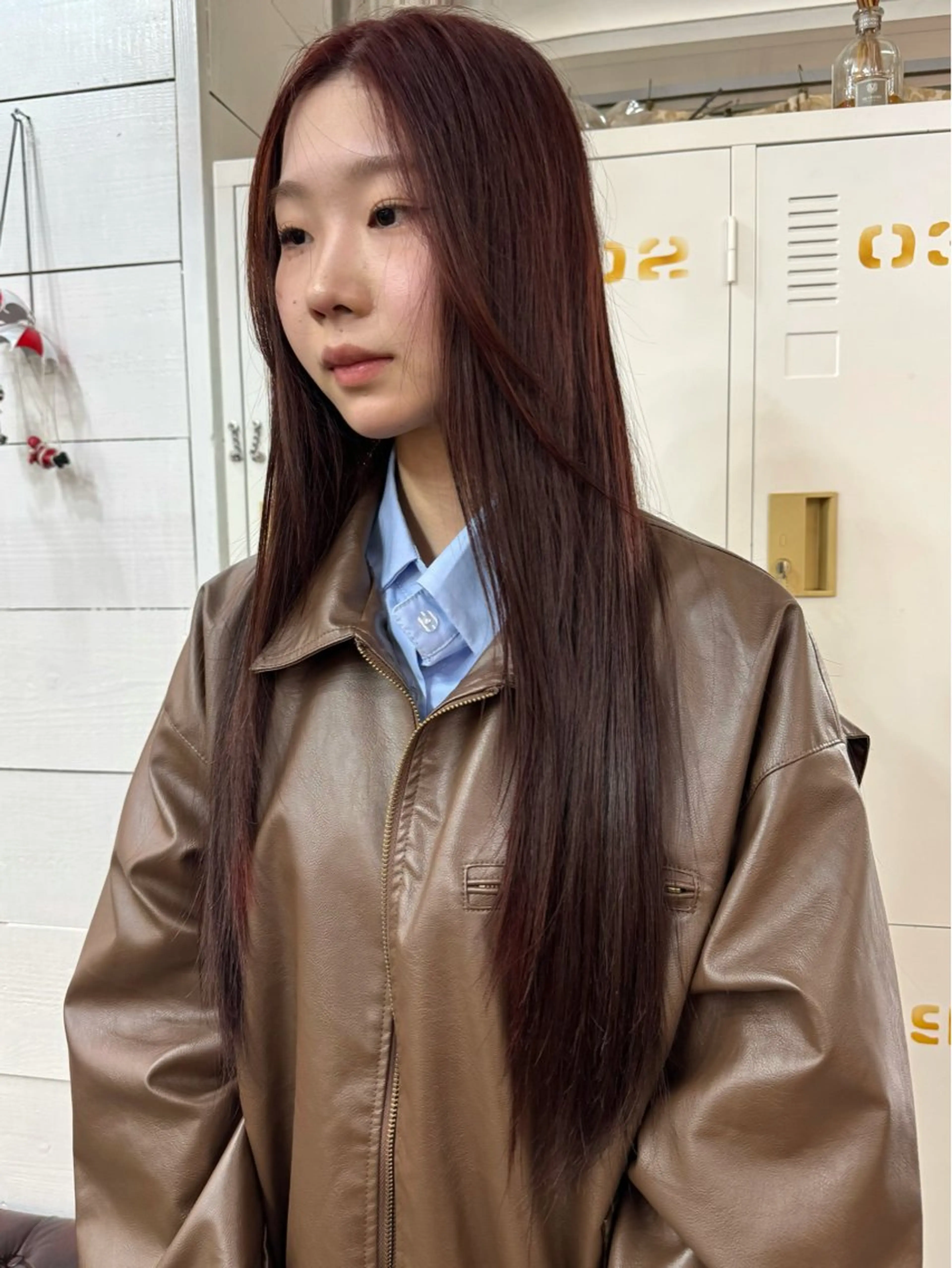 ブリーチなし！ダブルカラー＋カット✂️の写真