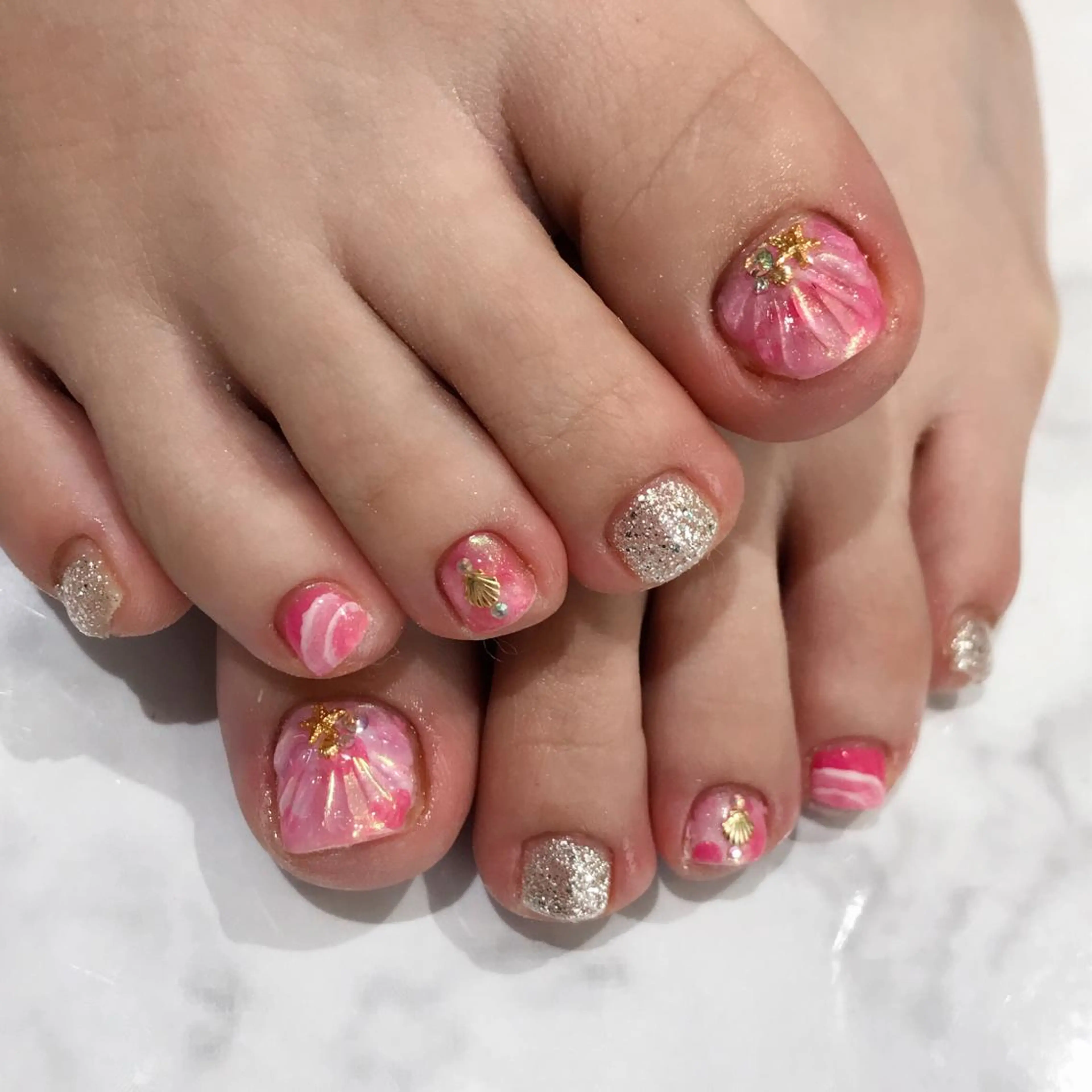 ネイル フットネイル Can Nail　栄店　【キャンネイル】所属・後藤今日子 CANNAIL栄店のネイルデザイン